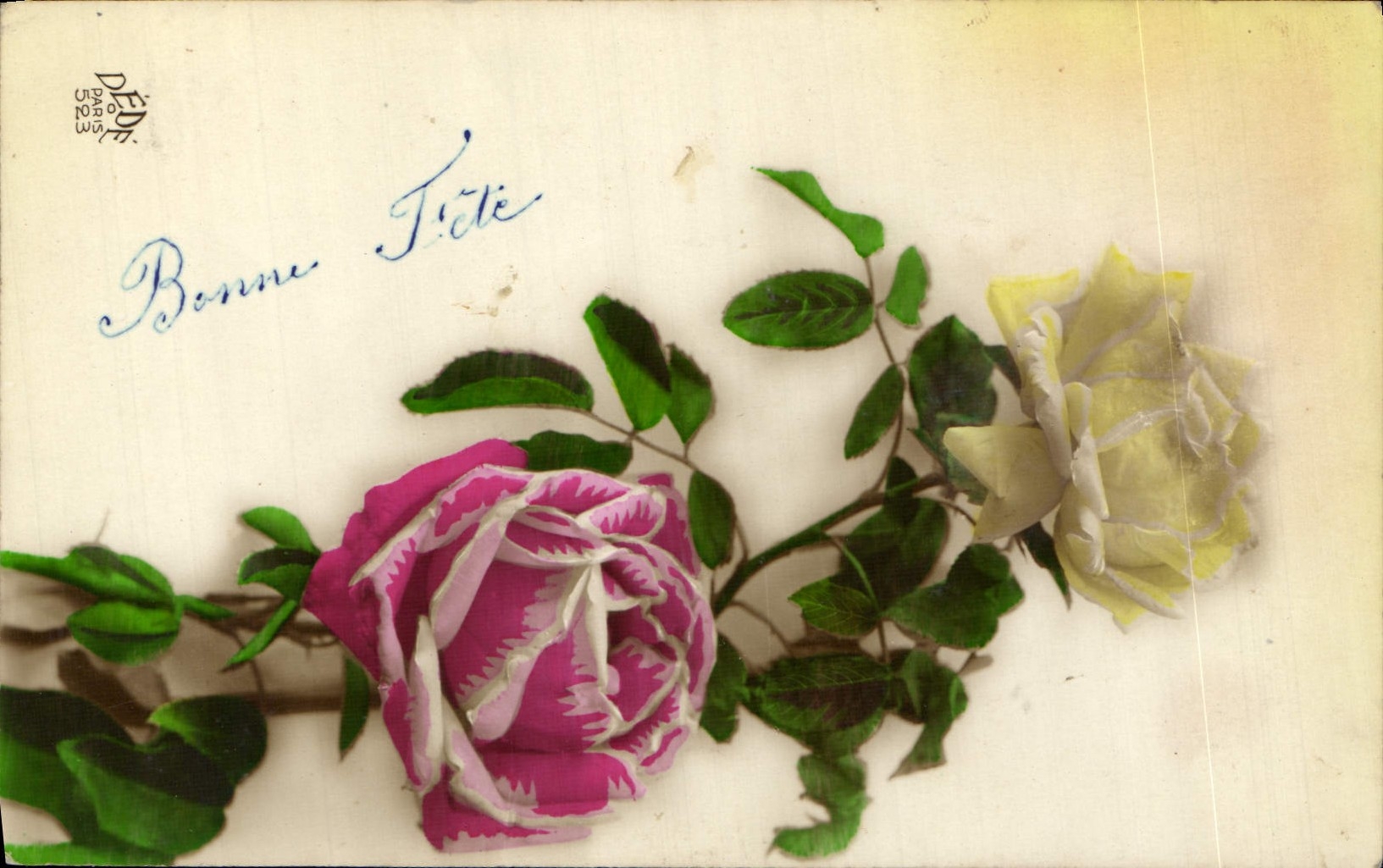 CPA Fantaisie Fleurs 