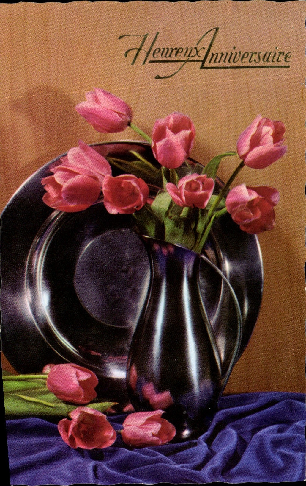 CPM Fantaisie Fleurs 