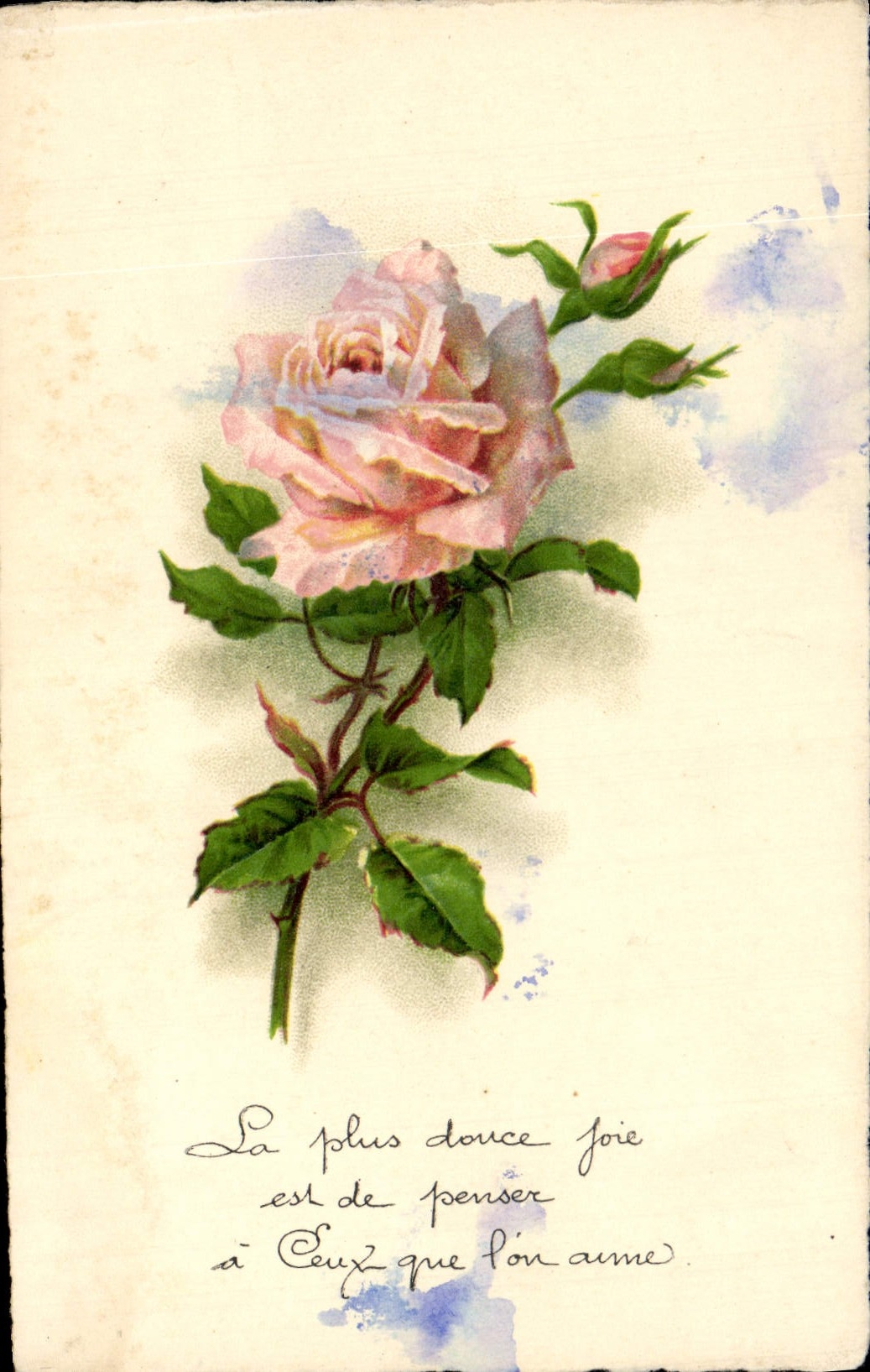 CPA Fantaisie Fleurs 