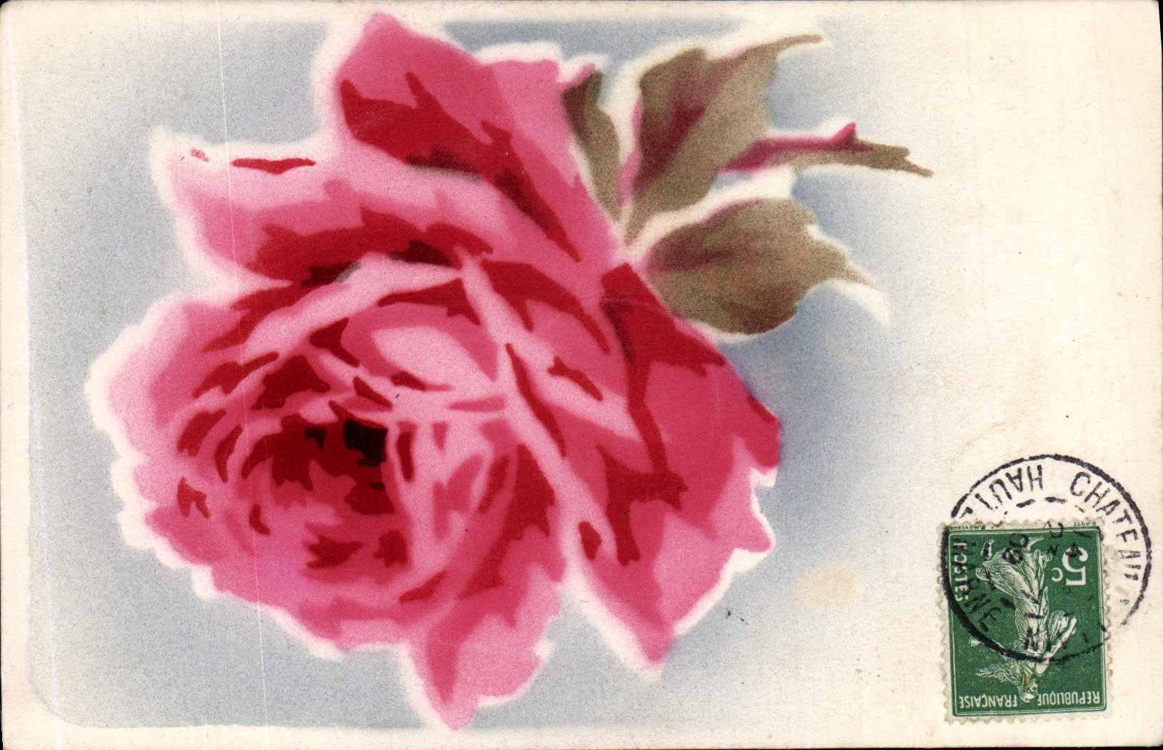 CPA Fantaisie Fleurs 