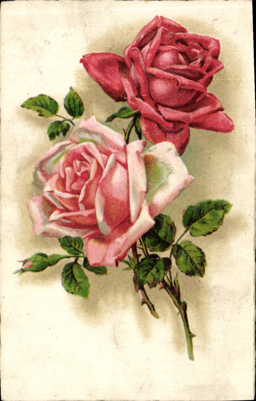 CPA Fantaisie Fleurs 