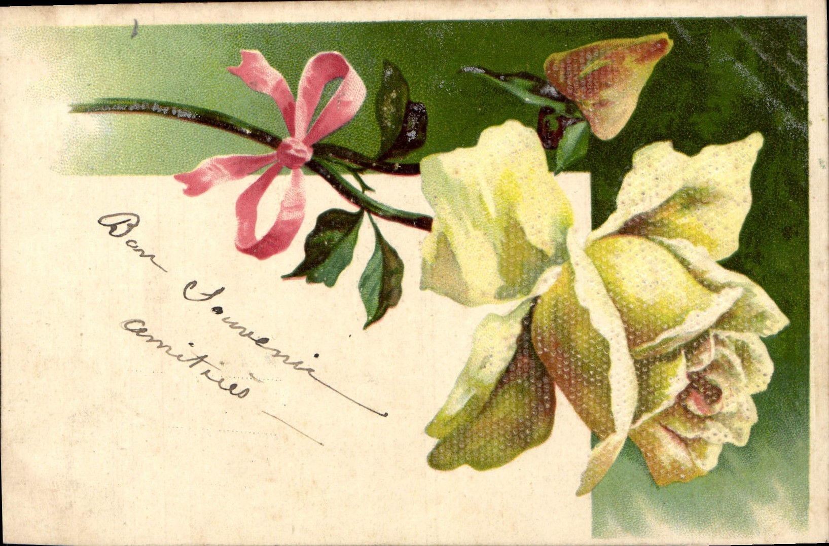 CPA Fantaisie Fleurs 