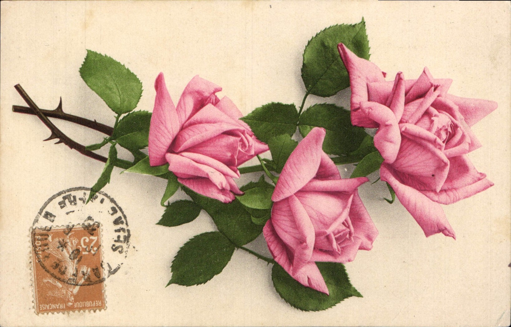 CPA Fantaisie Fleurs 