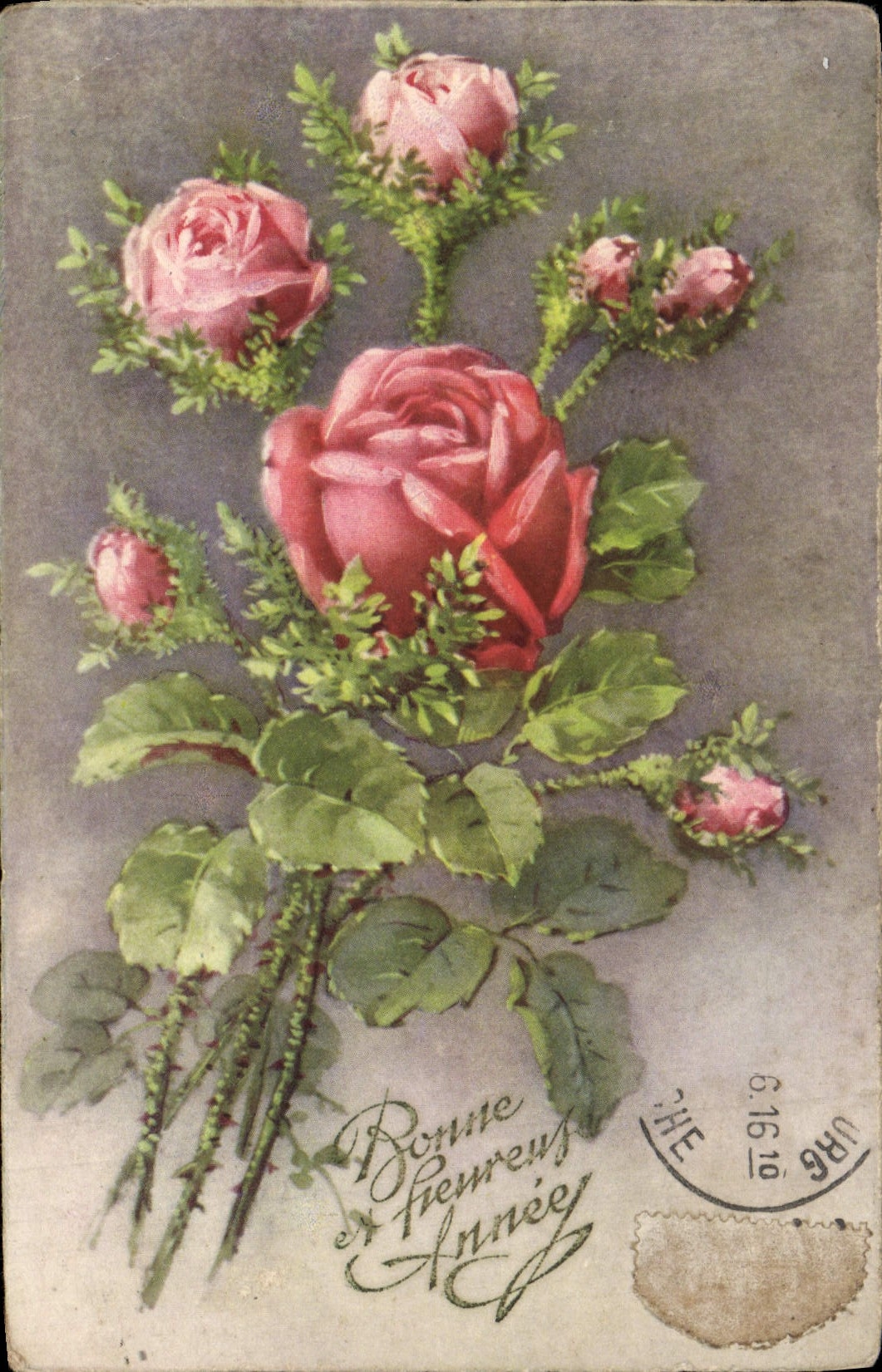 CPA Fantaisie Fleurs 