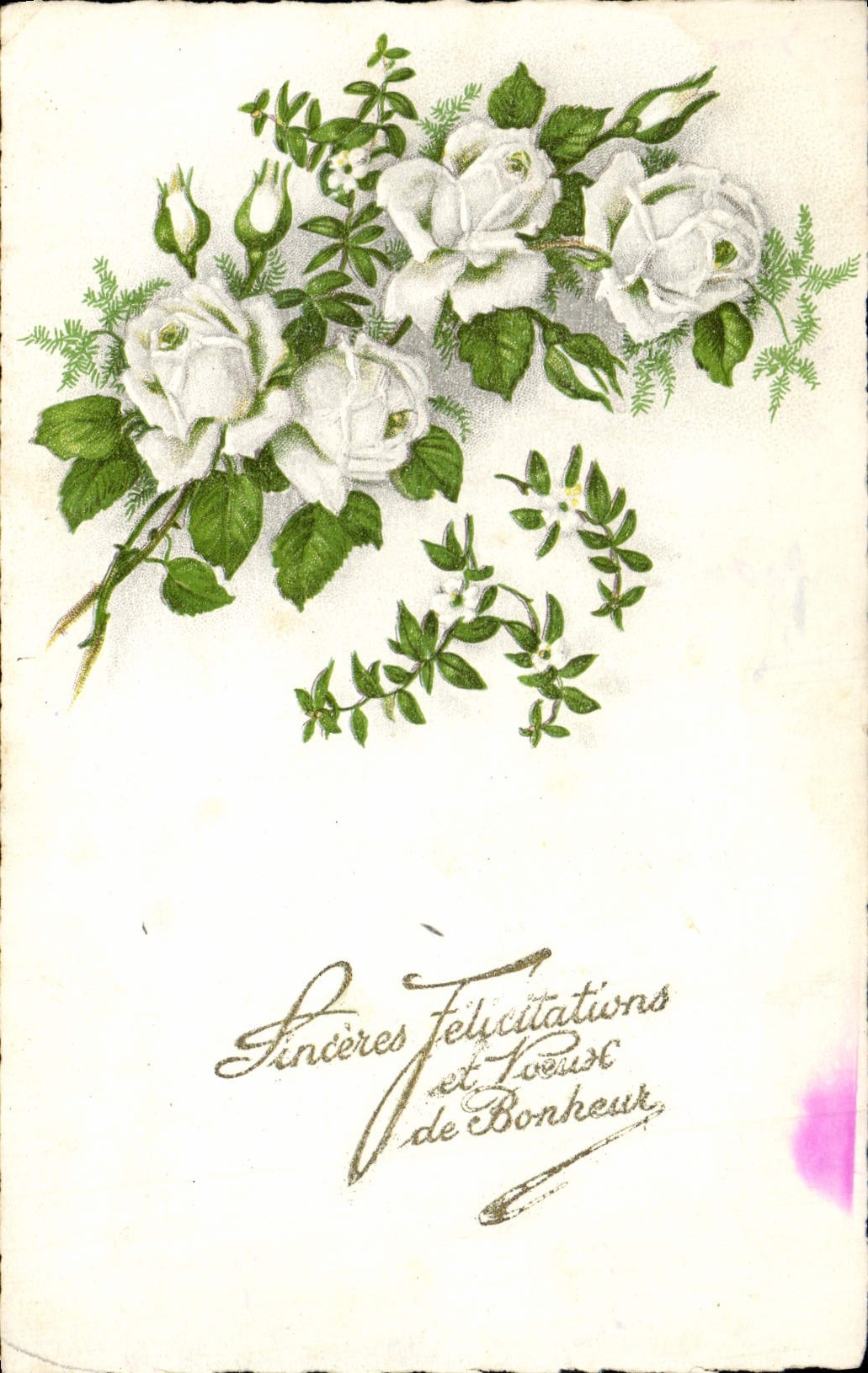 CPA Fantaisie Fleurs 