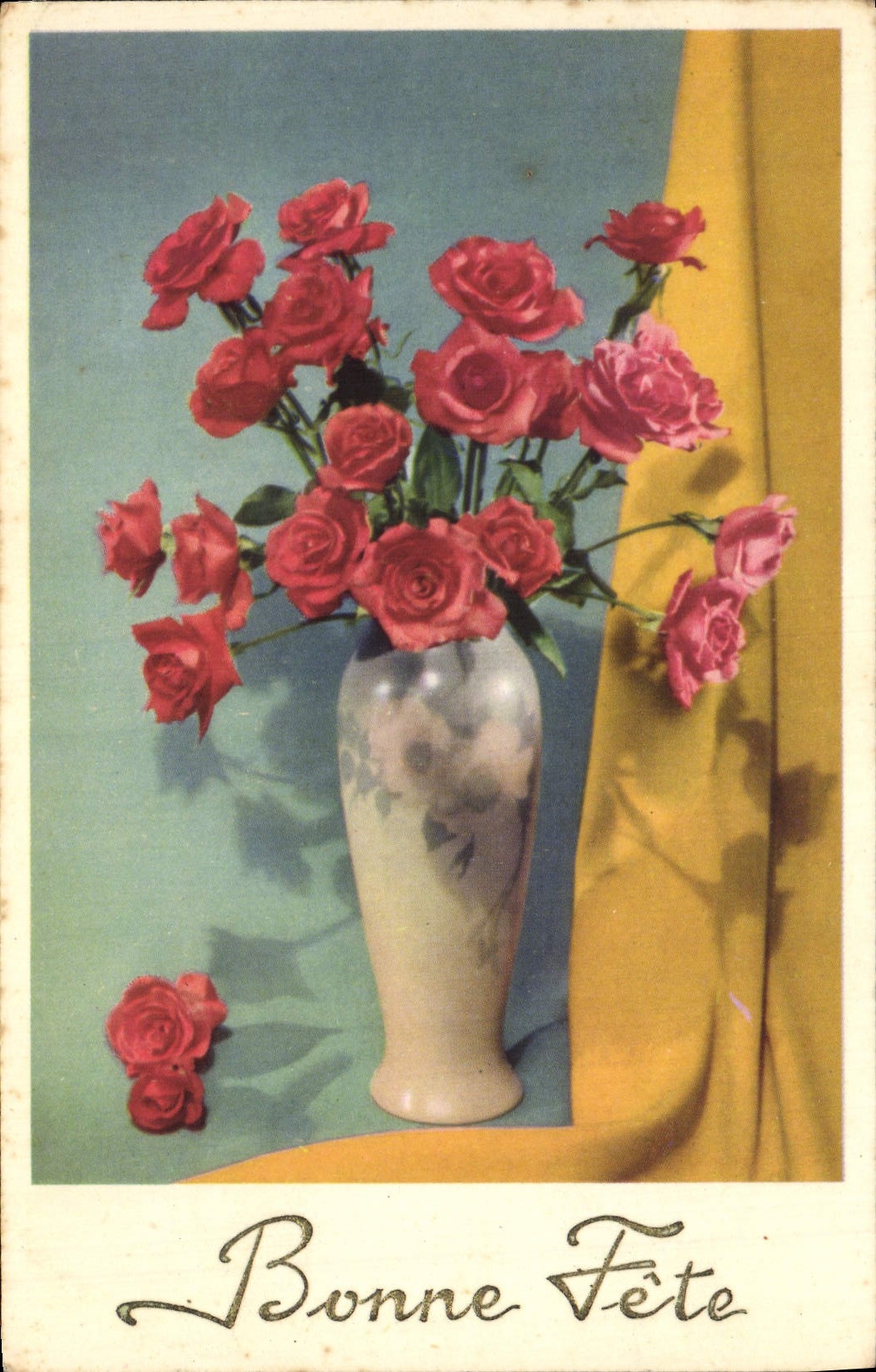 CPA Fantaisie Fleurs 