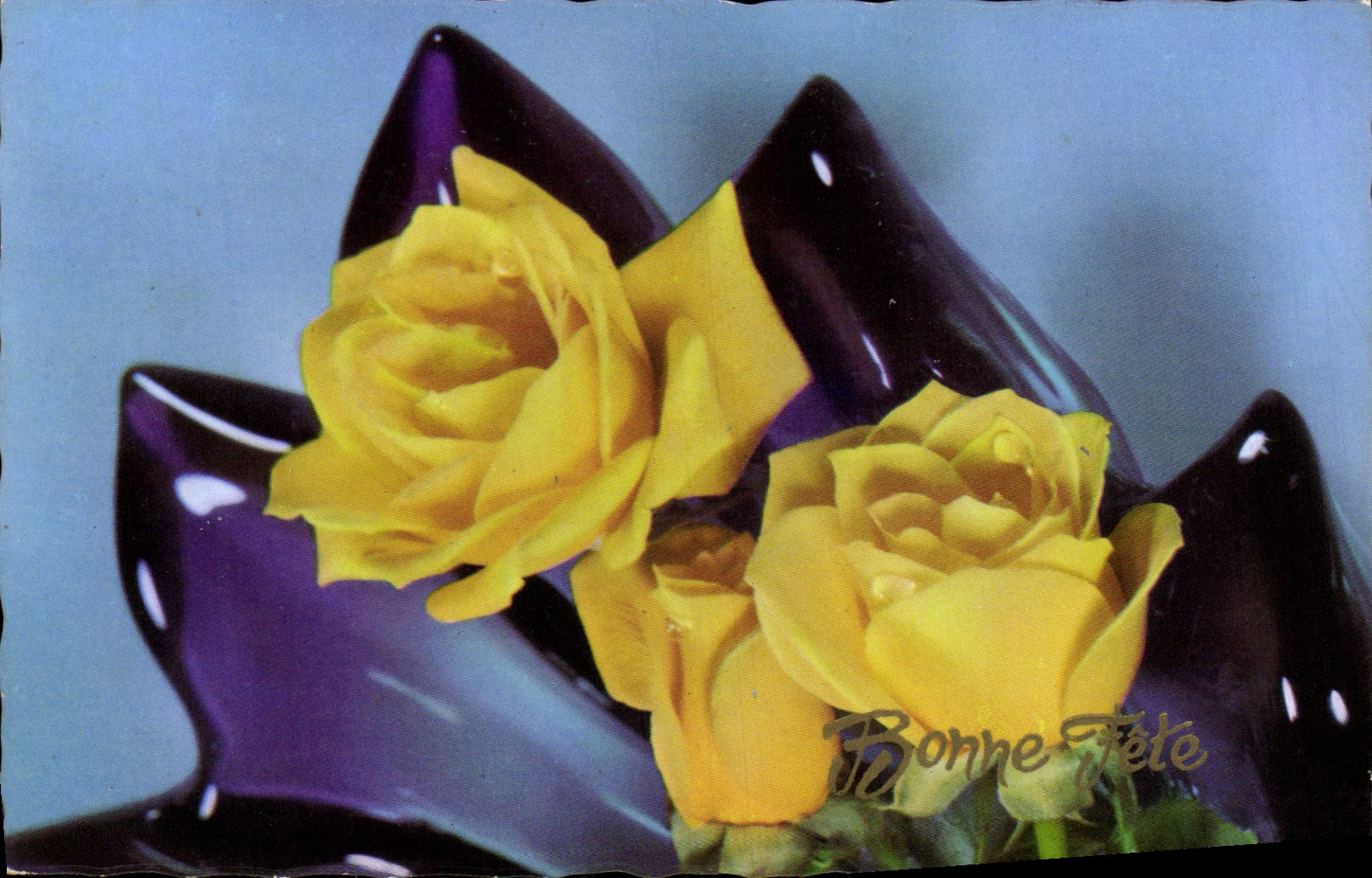 CPA Fantaisie Fleurs 