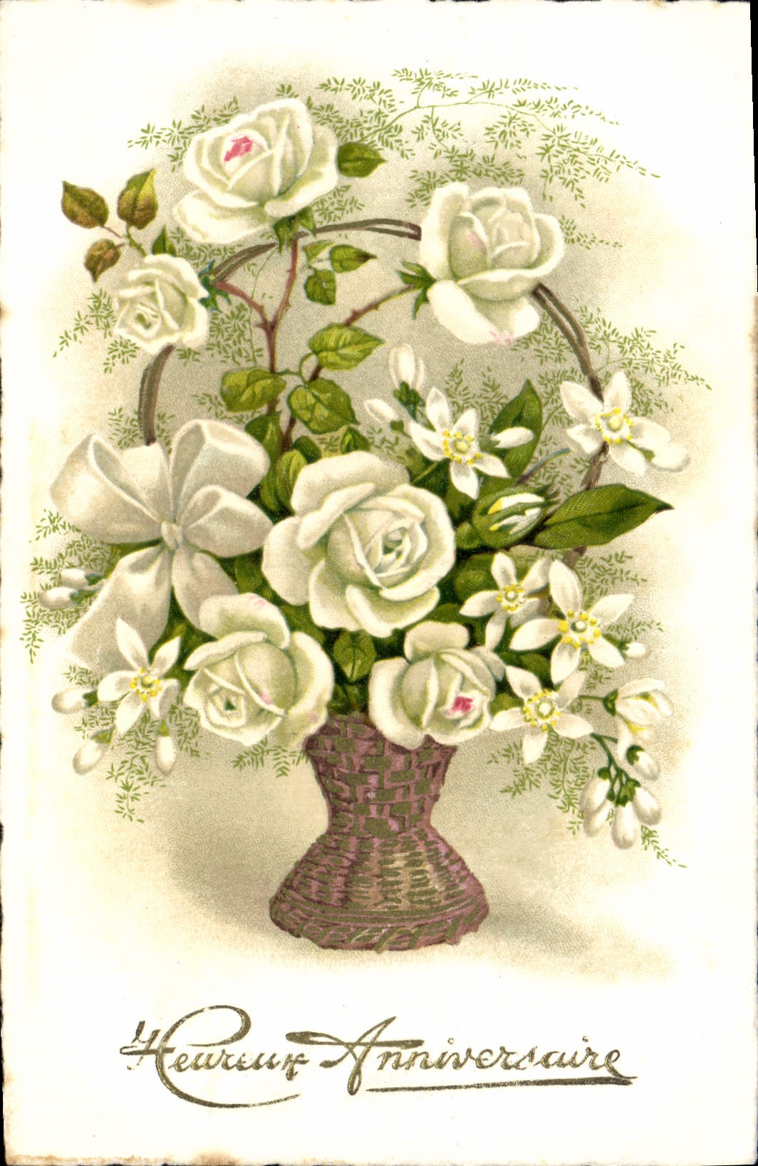 CPA Fantaisie Fleurs 