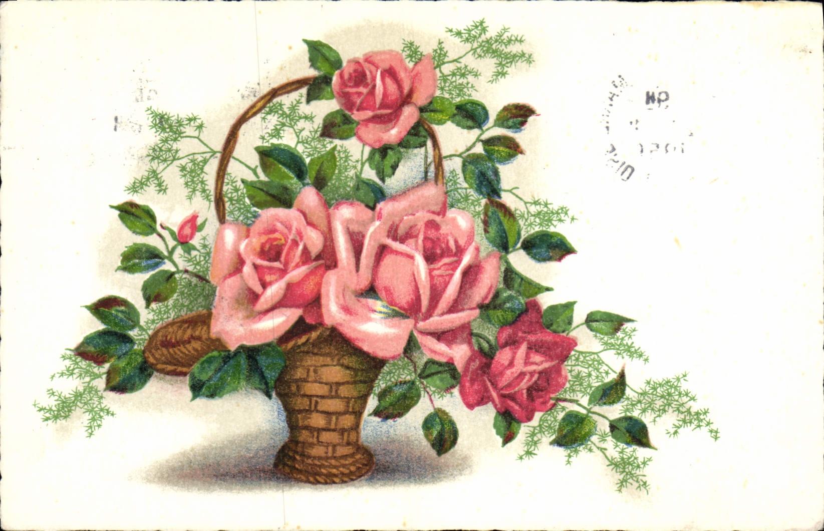 CPA Fantaisie Fleurs 