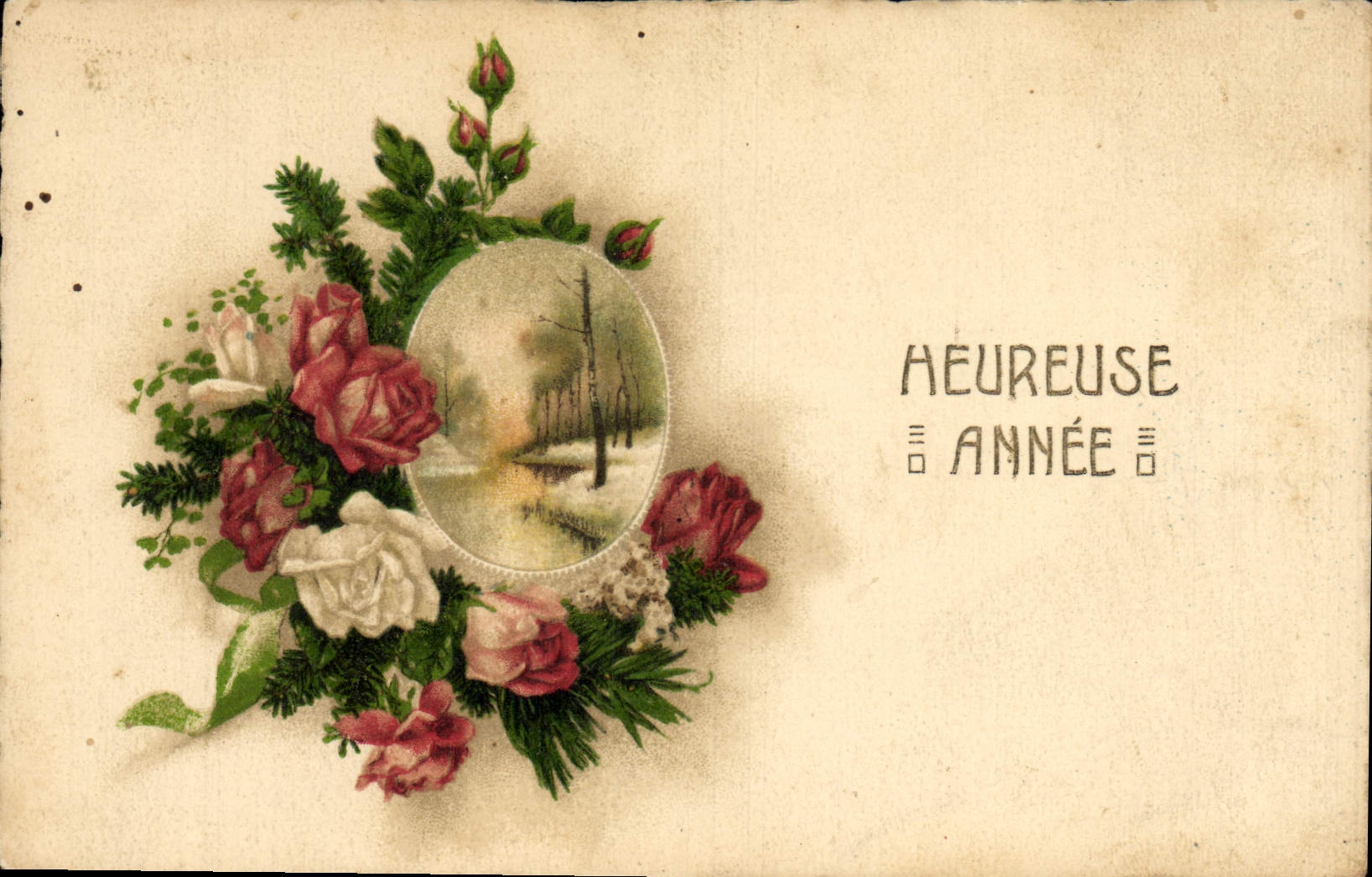 CPA Fantaisie Fleurs 