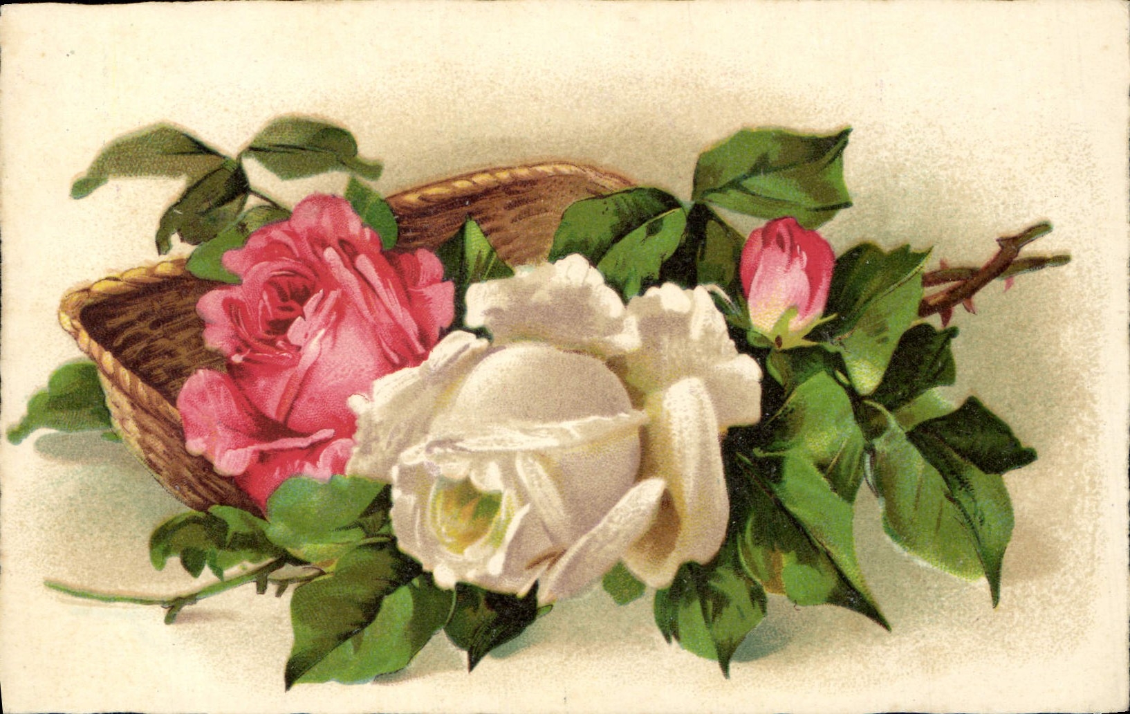 CPA Fantaisie Fleurs 