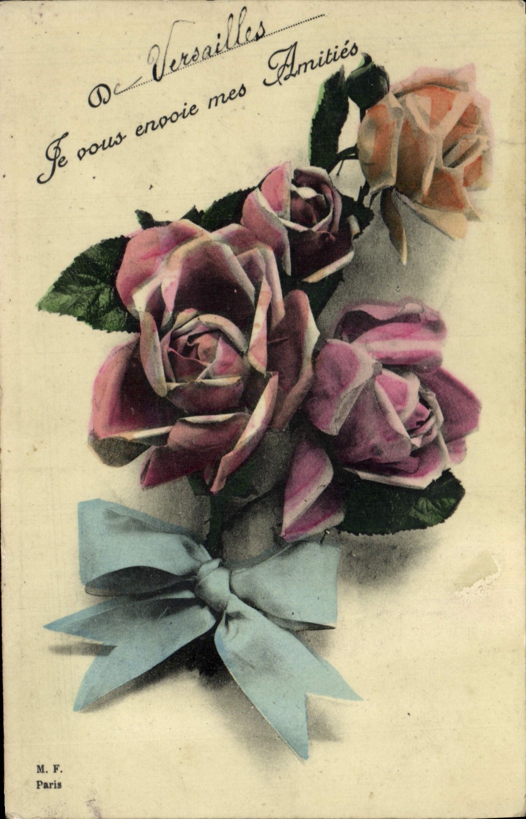 CPA Fantaisie Fleurs 