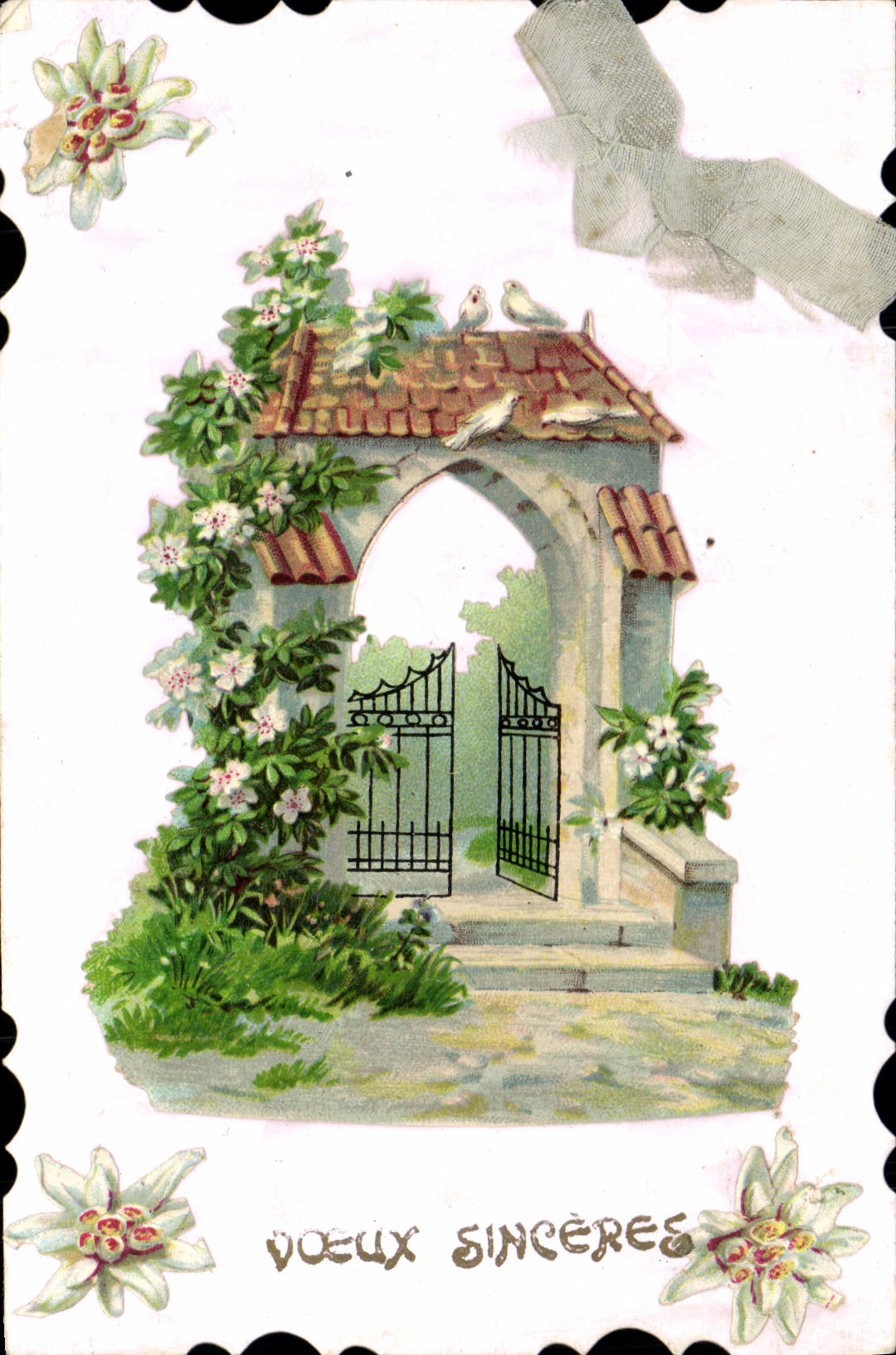 CPA Fantaisie Fleurs 