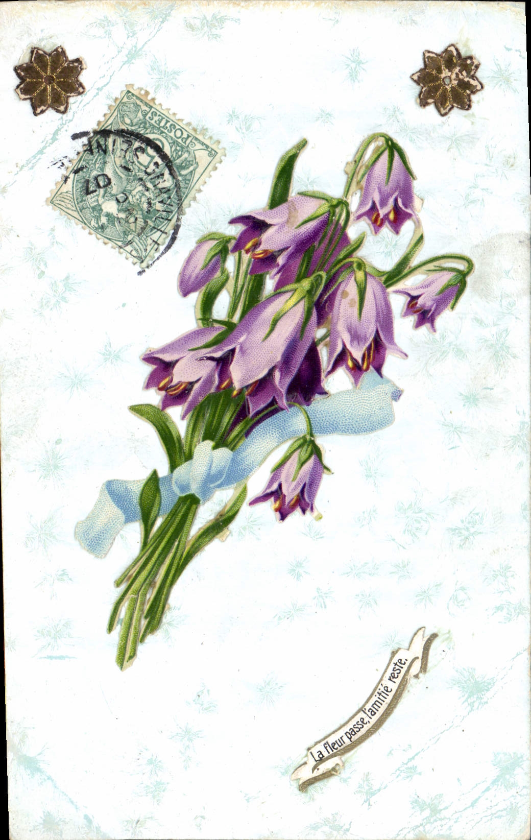 CPA Fantaisie Fleurs 