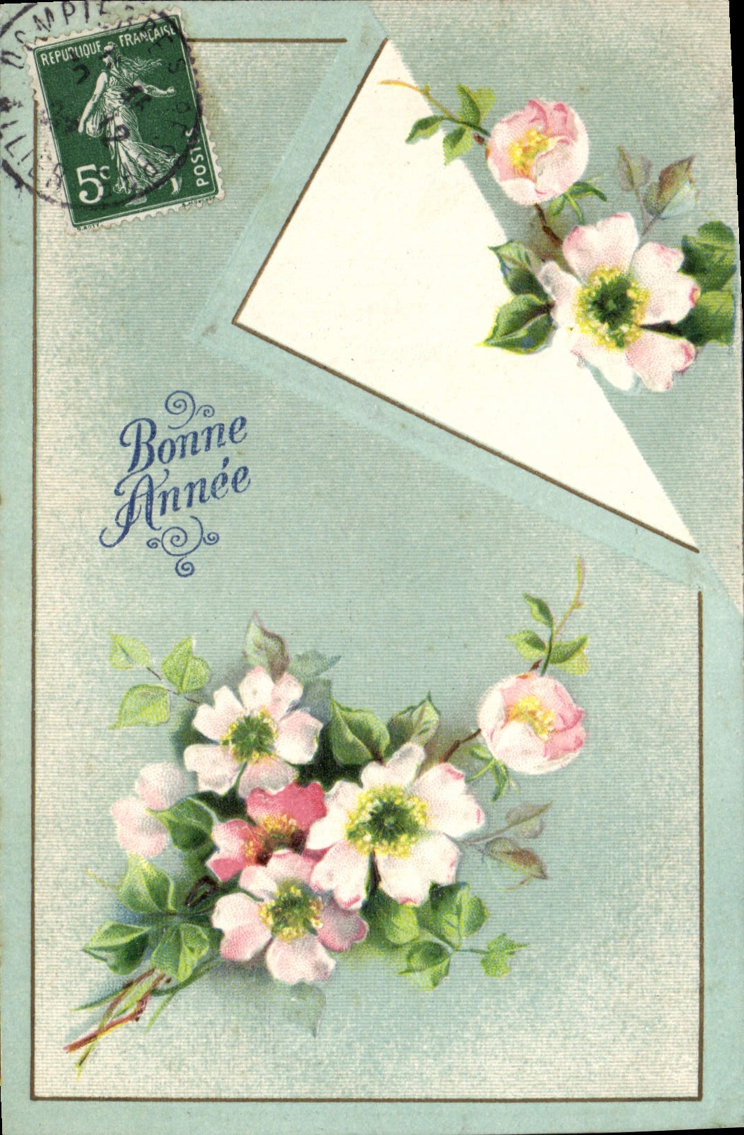 CPA Fantaisie Fleurs 