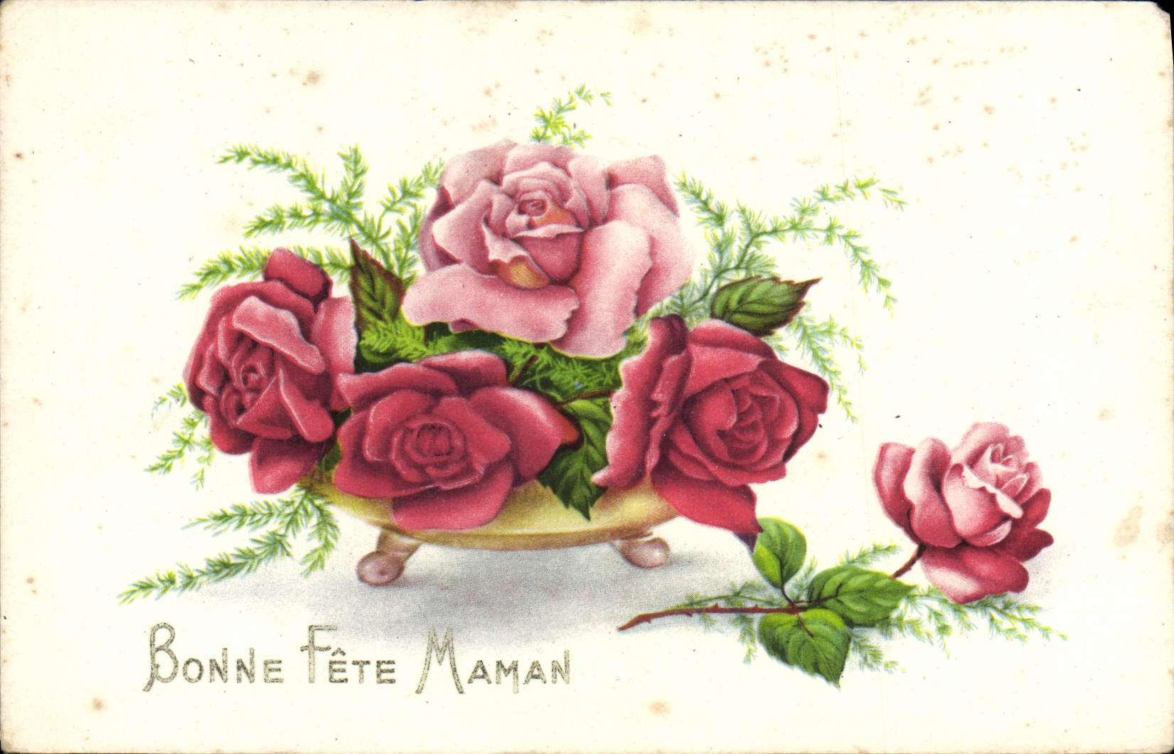 CPA Fantaisie Fleurs 