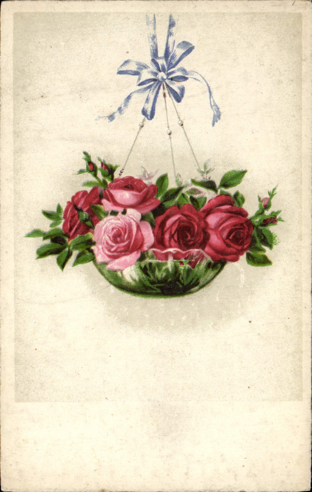 CPA Fantaisie Fleurs 