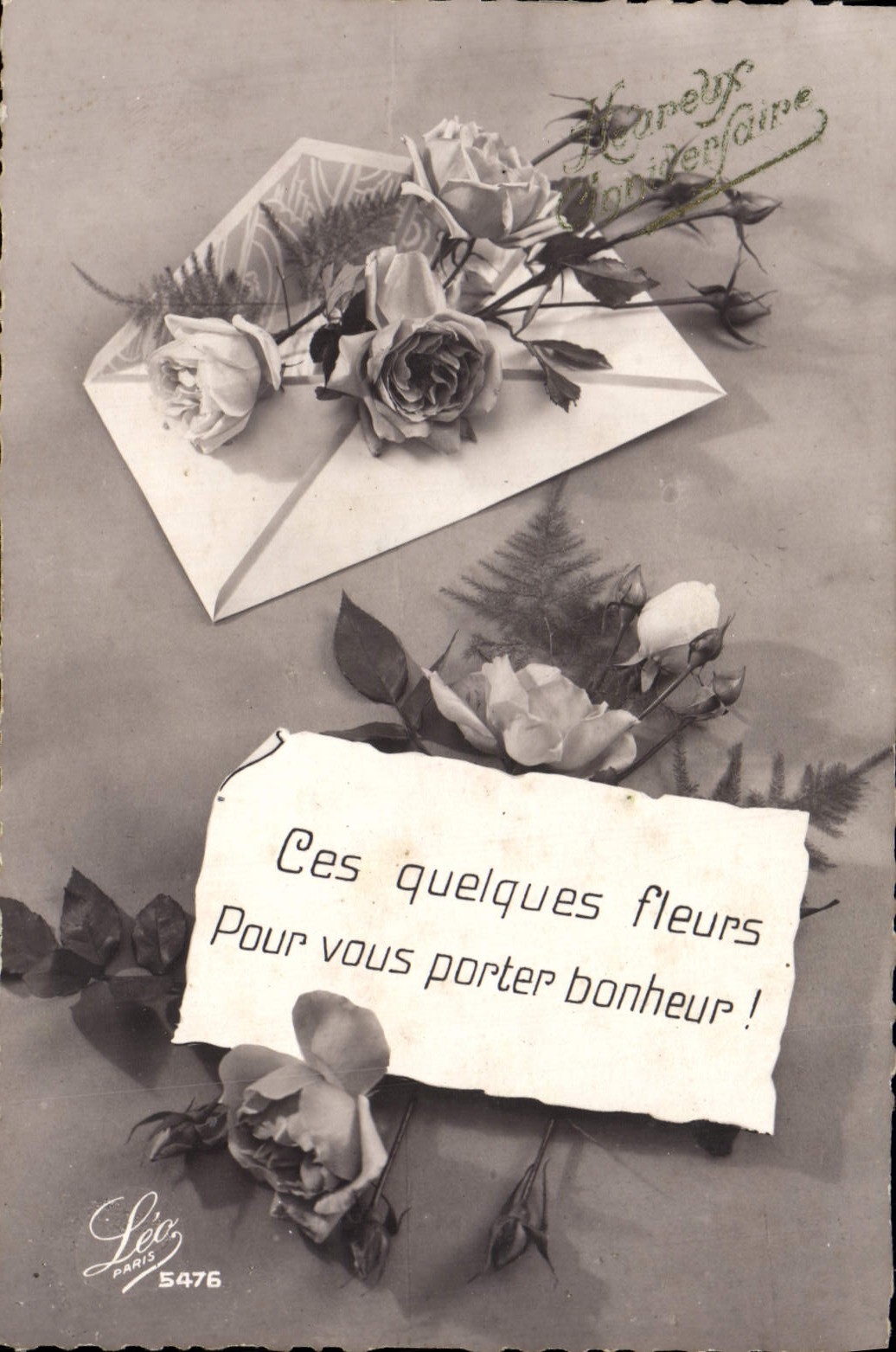 CPA Fantaisie Fleurs 