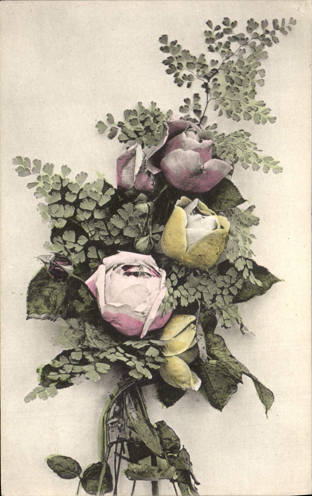 CPA Fantaisie Fleurs