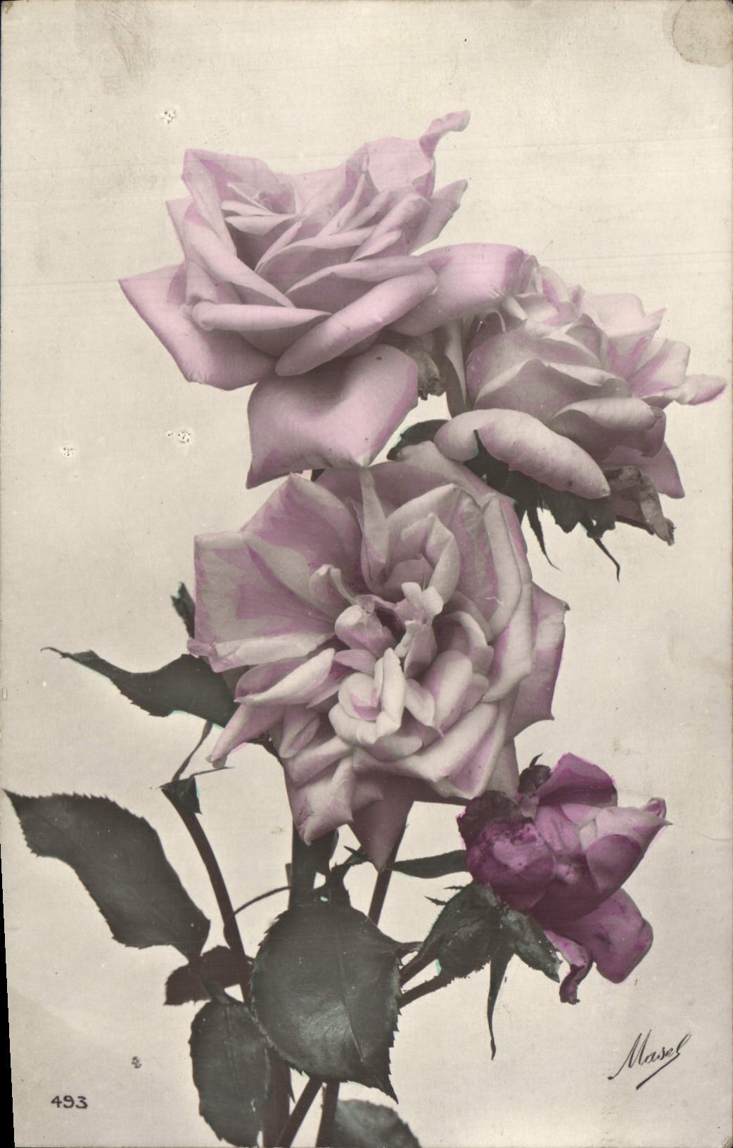 CPA Fantaisie Fleurs