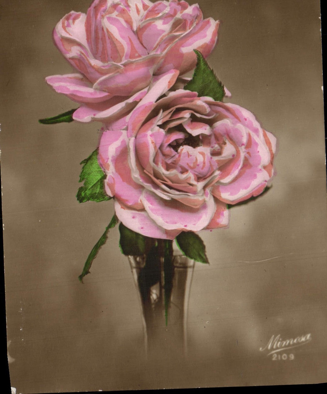 CPA Fantaisie Fleurs