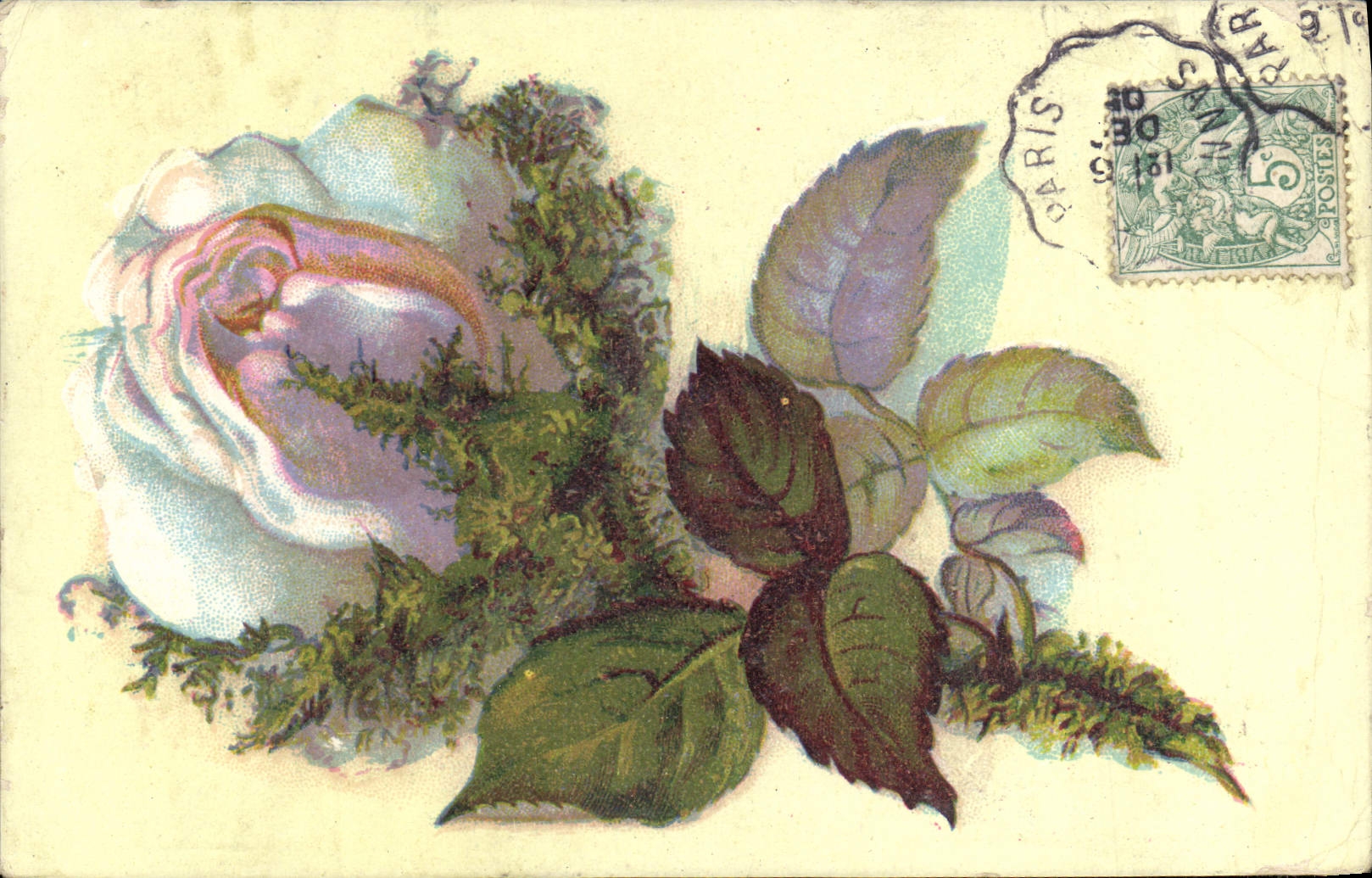 CPA Fantaisie Fleurs