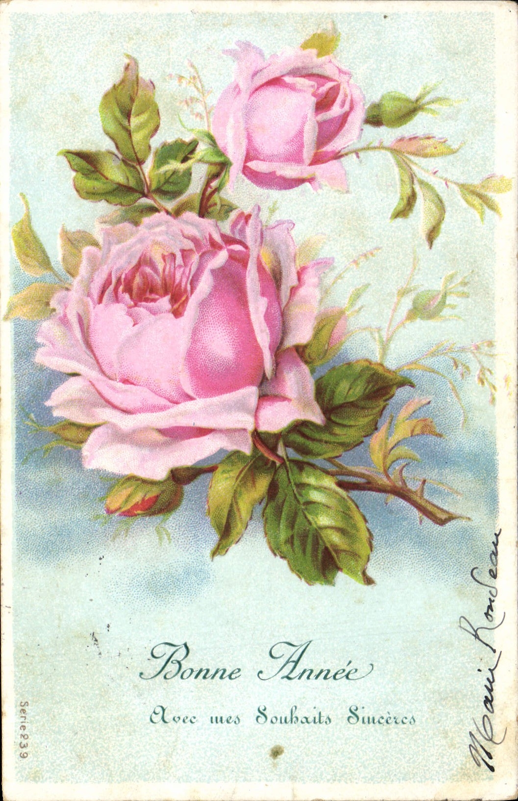 CPA Fantaisie Fleurs