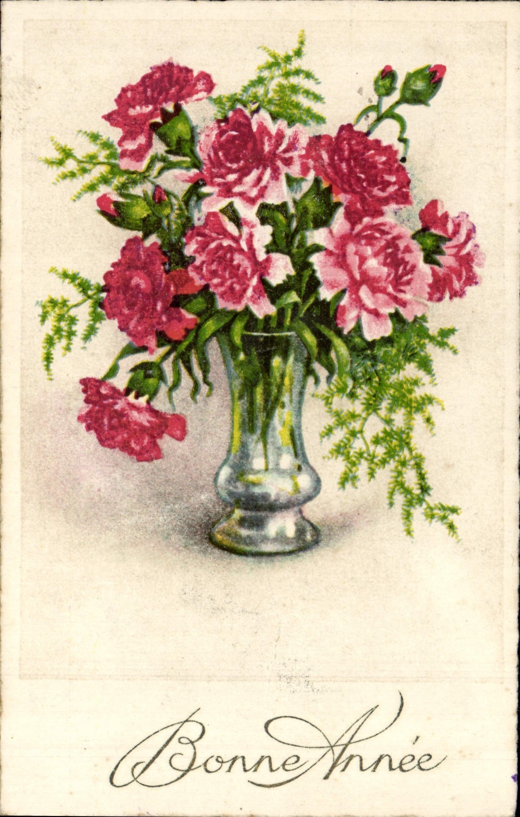CPA Fantaisie Fleurs
