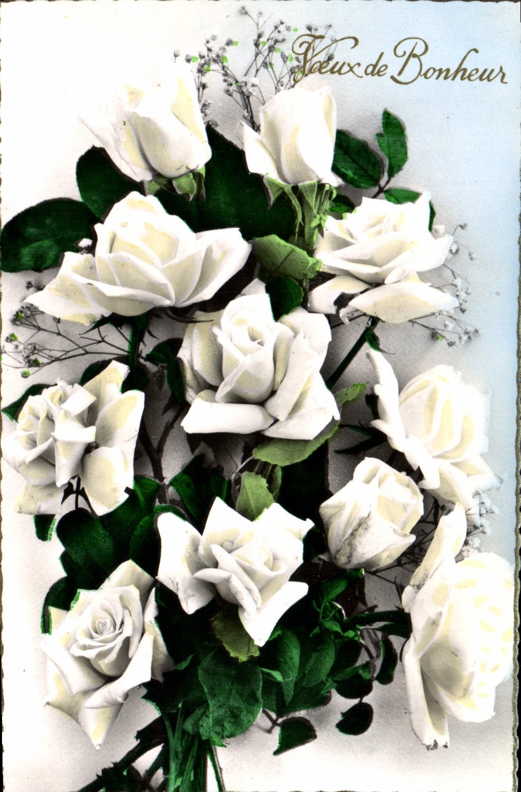 CPA Fantaisie Fleurs 