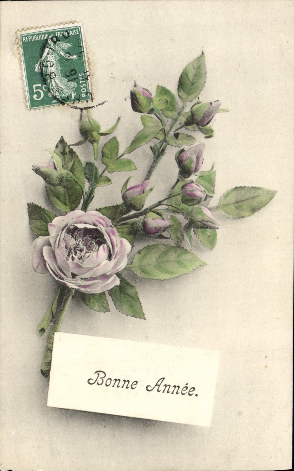 CPA Fantaisie Fleurs 