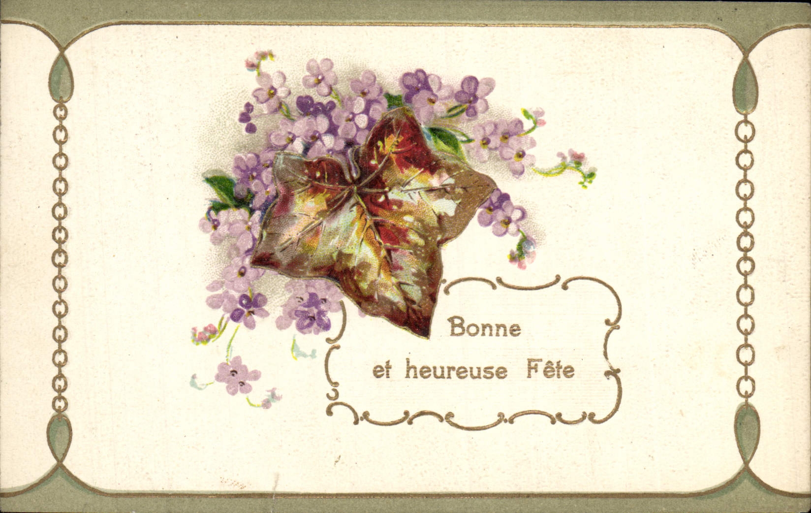 La fantasía de la POSTAL de la VENDIMIA florece la vid