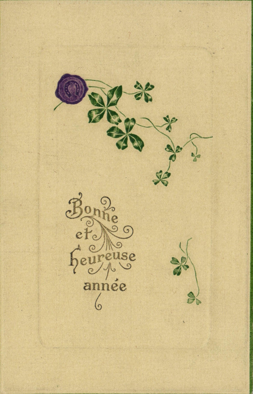 VINTAGE POSTCARD Fantasy Flowers