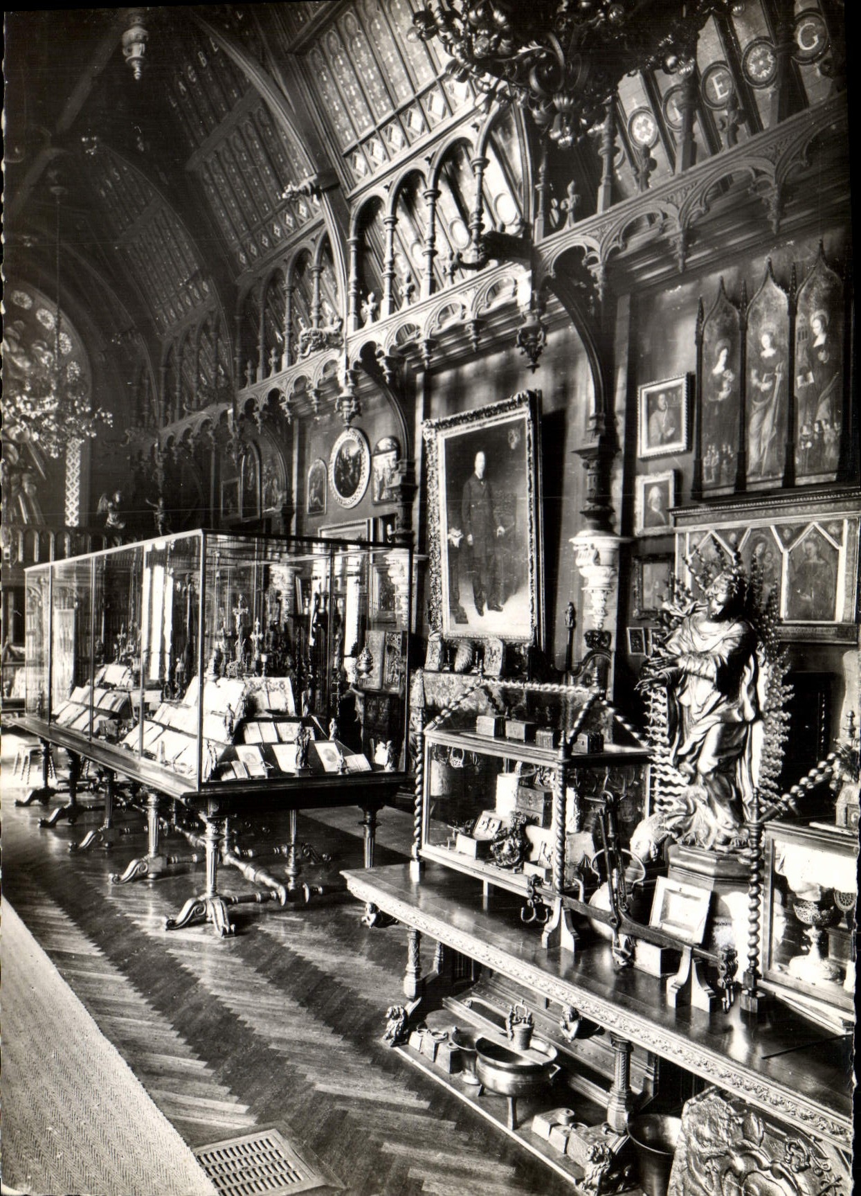 POSTAL MODERNA el benedictino tiene Fecamp el museo el cuarto gótico