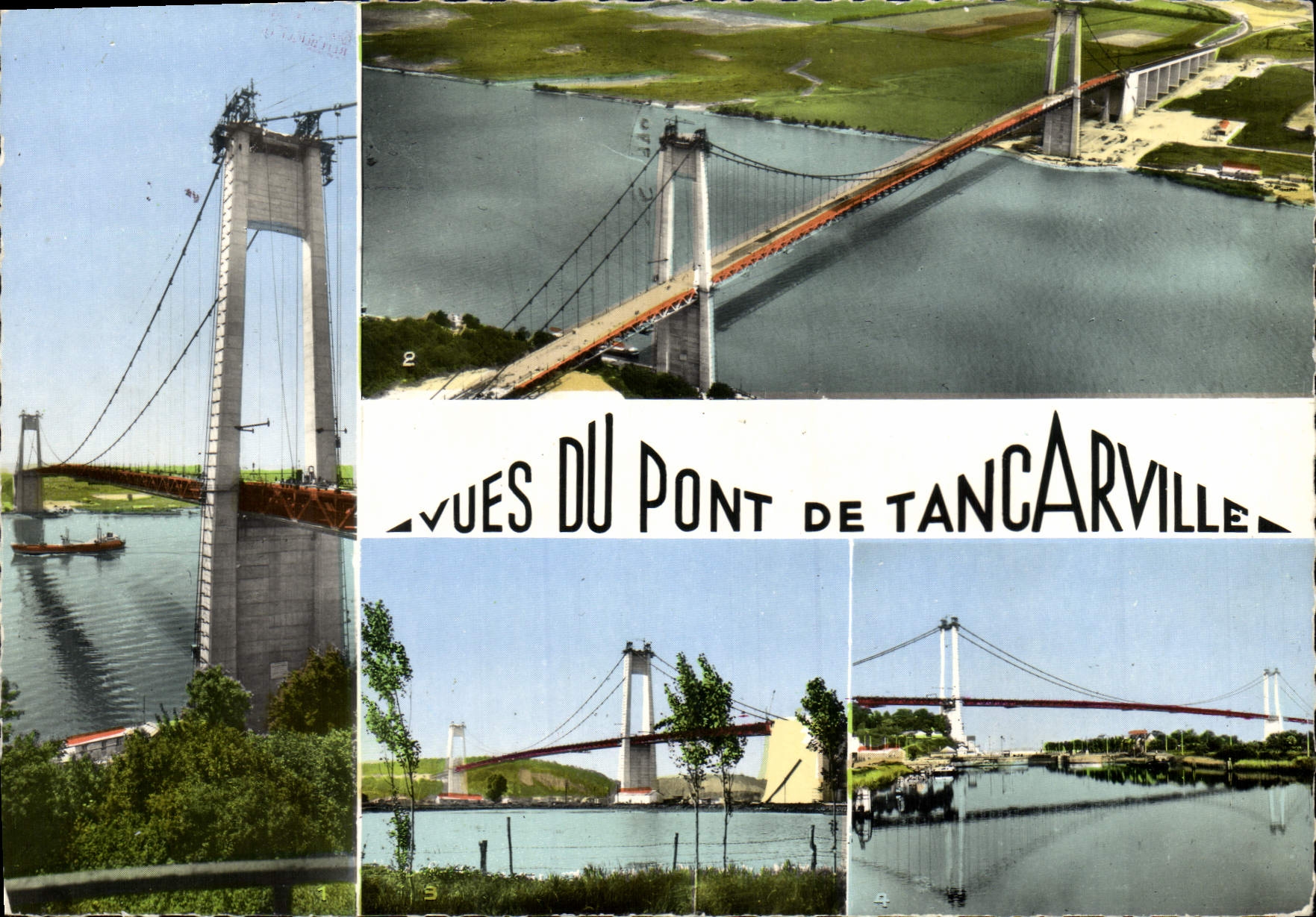 CPM Le Pont De Tancarville 