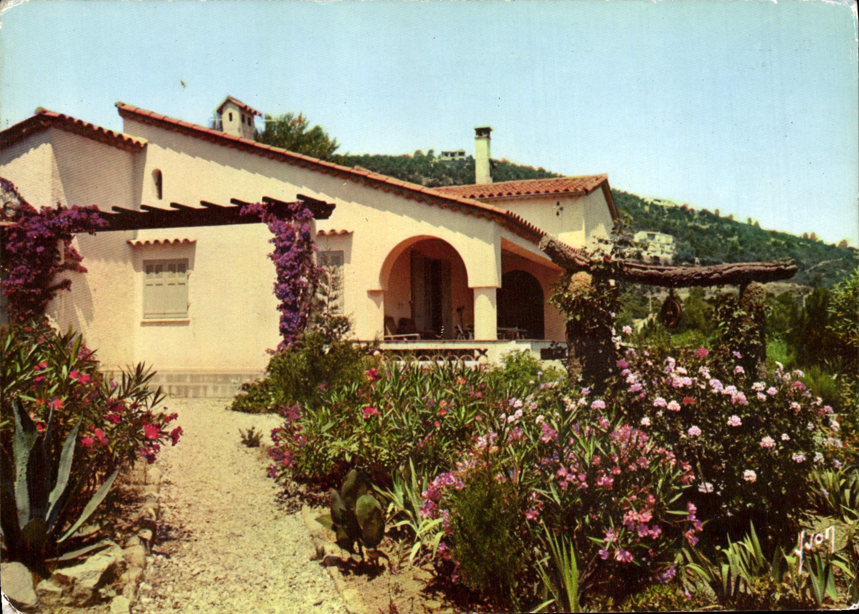 CPM Cote d'azur Villa provencale
