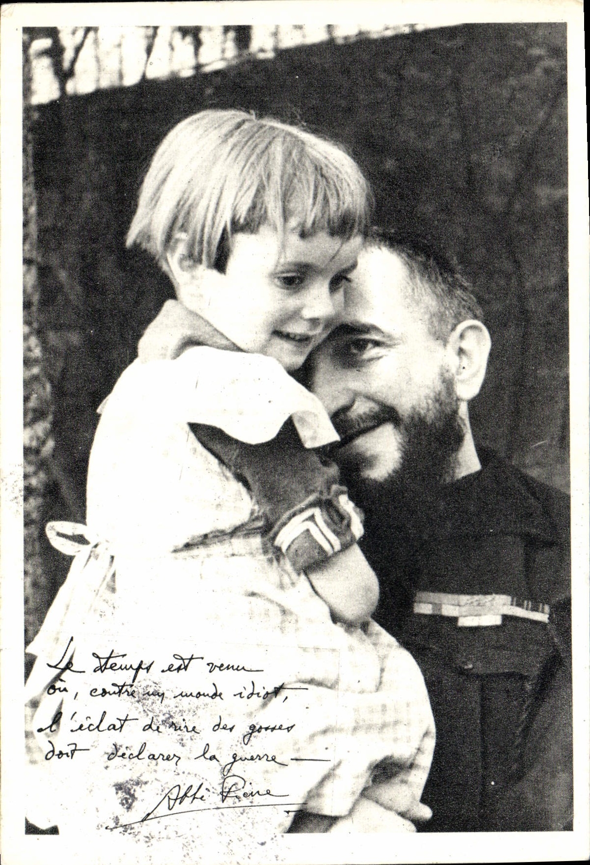 CPM Abbe Pierre Enfant