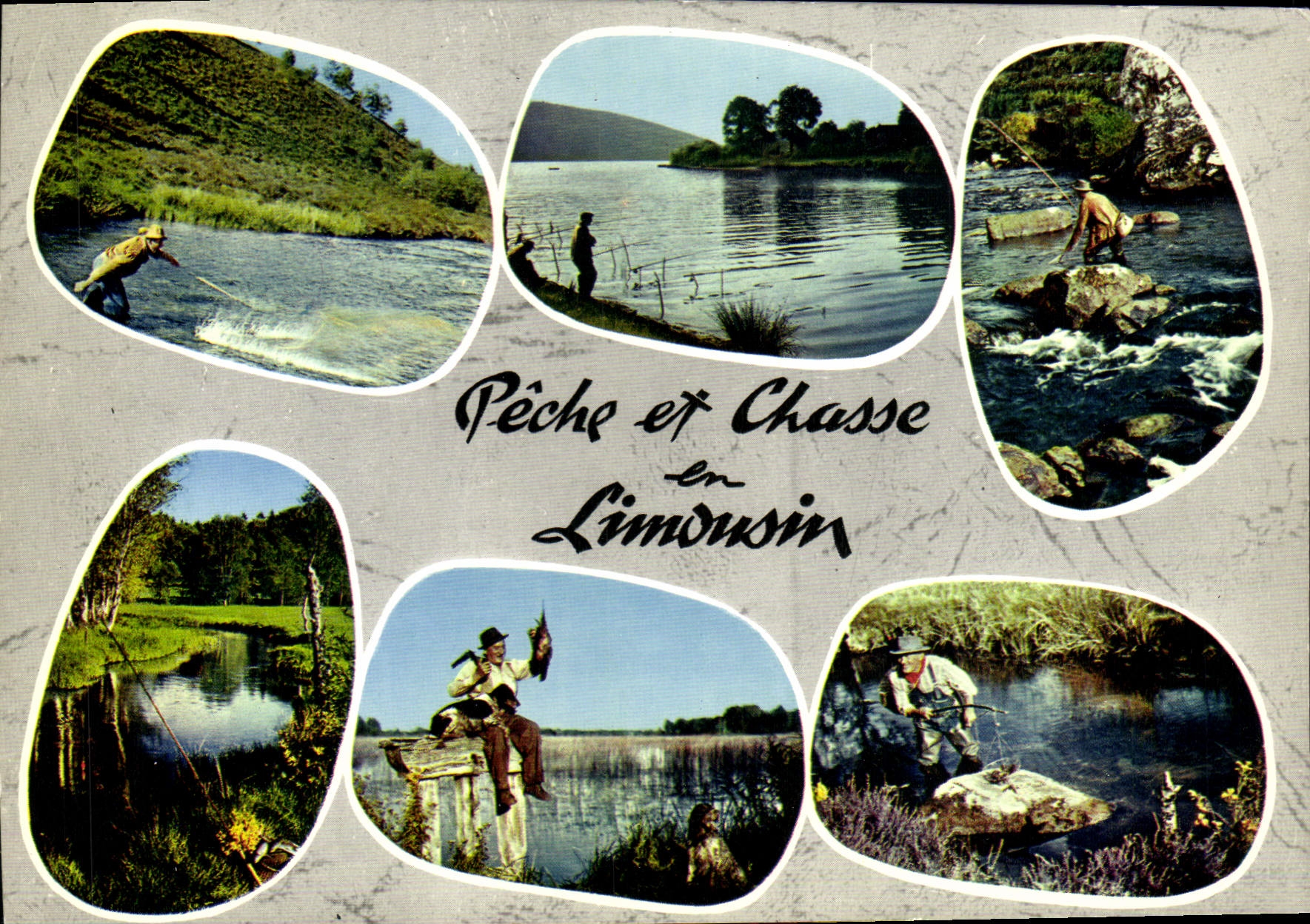 CPM Peche Et Chasse Limousin