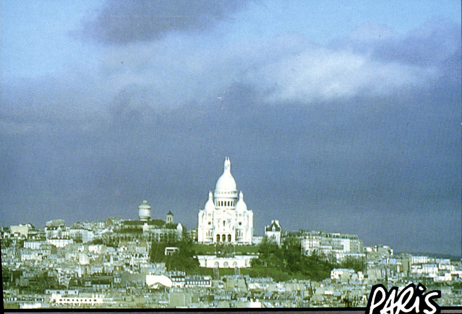 CPM Paris Montmartre Sacre Coeur