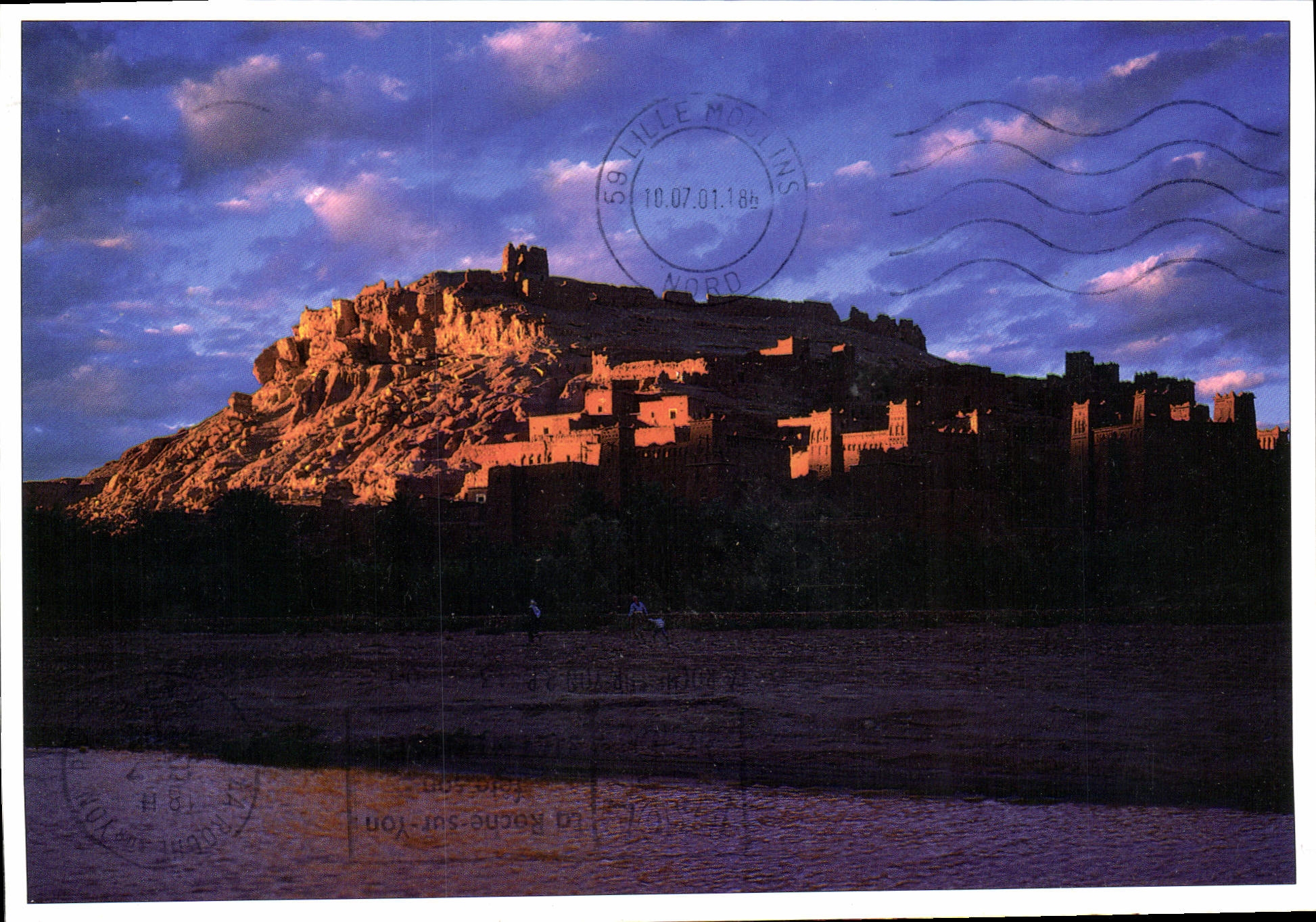 MODERN CARD Ksar Has Benfiaddou Region of Ourzazate