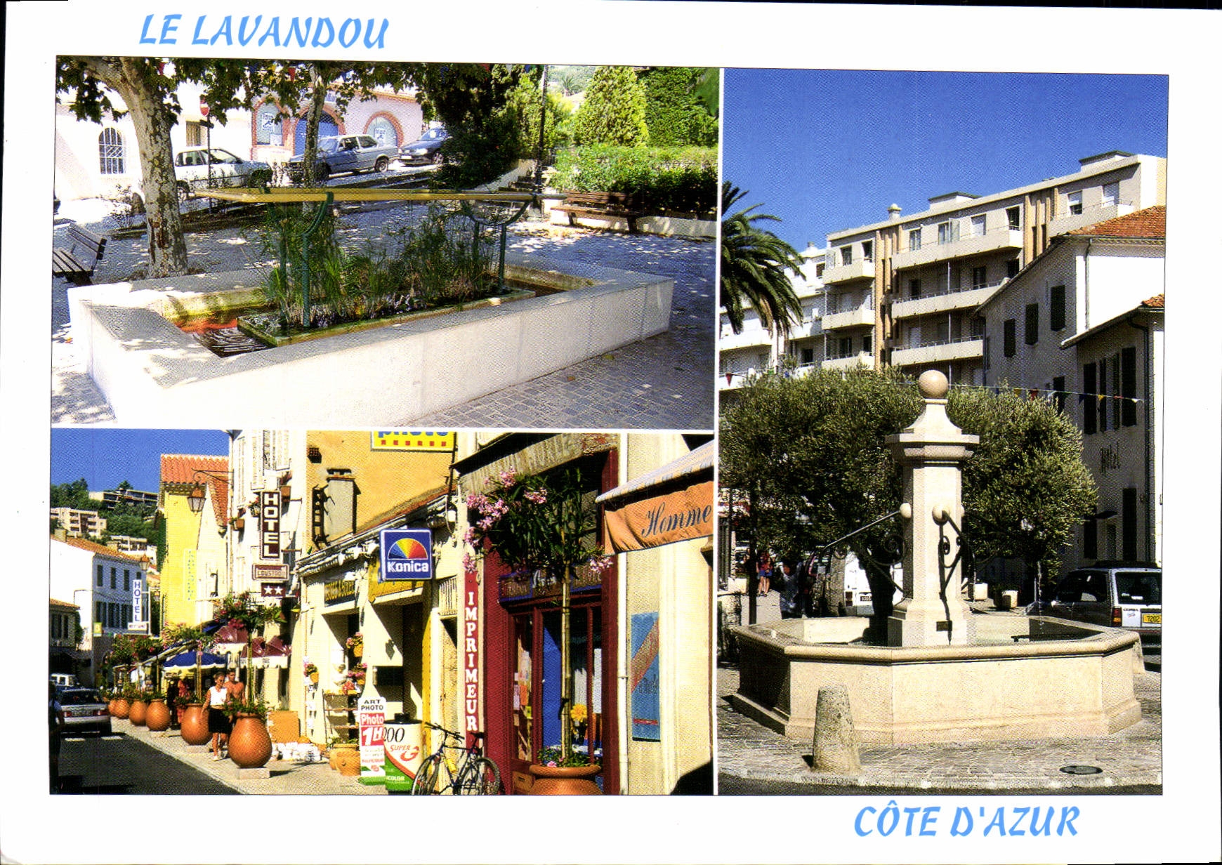 MODERN CARD Lavandou