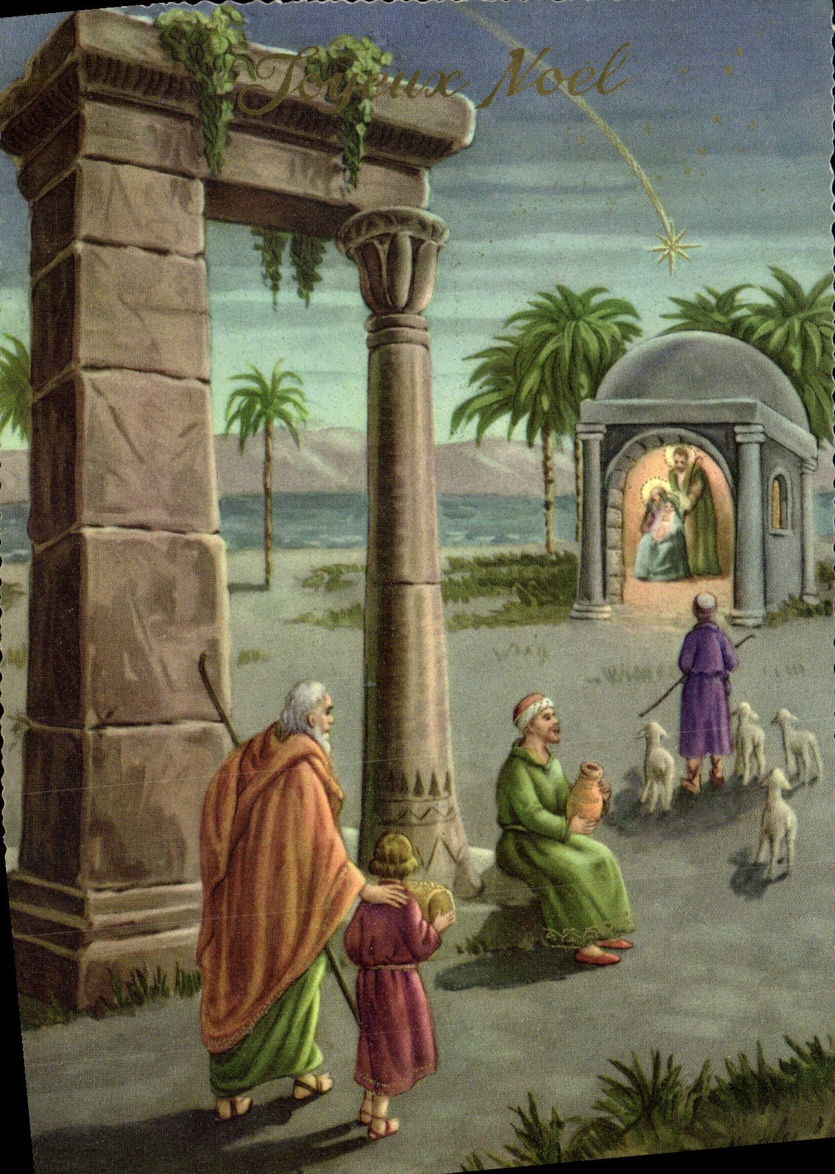 CPM Joyeux Noel Christ