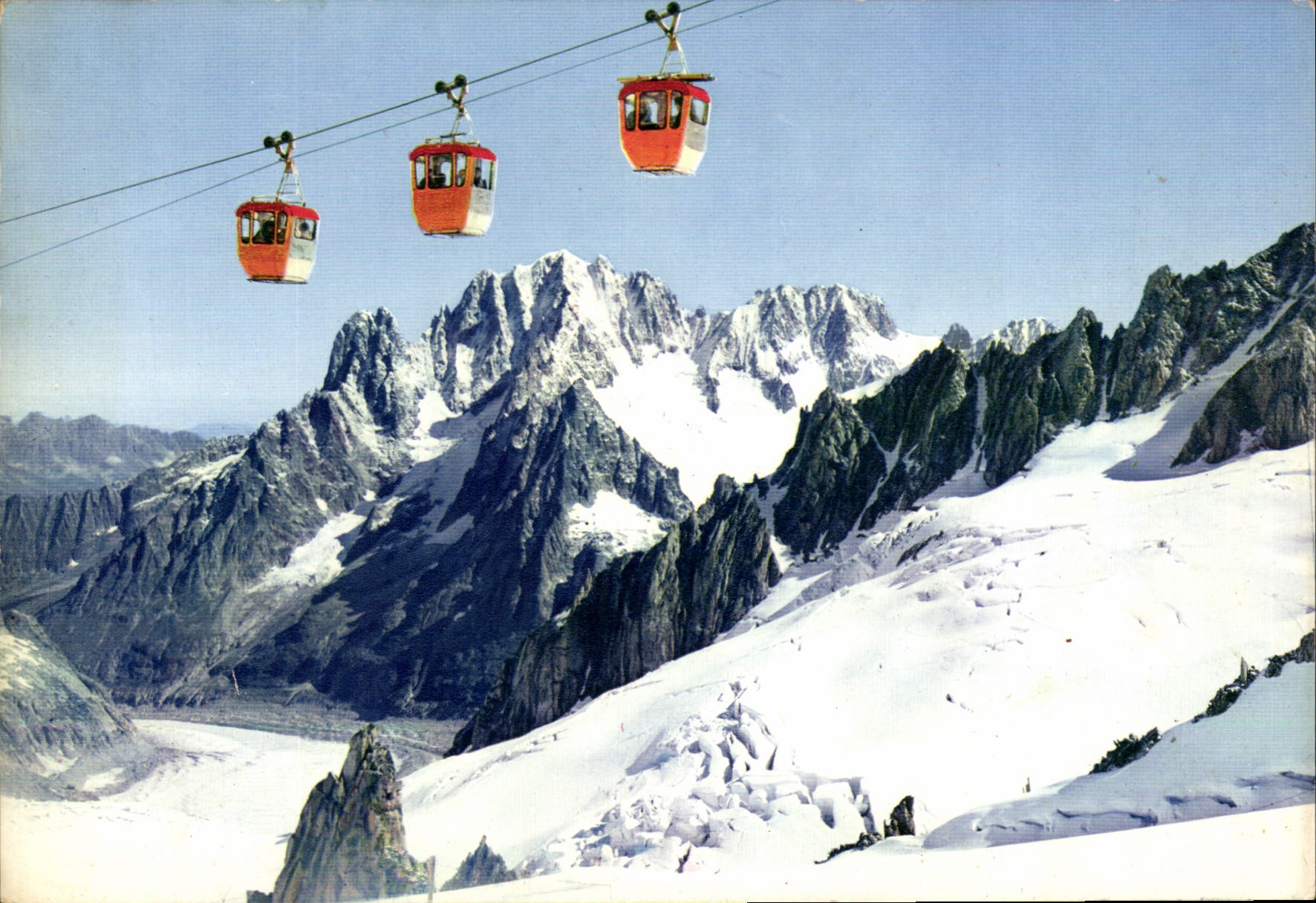 CPM Chamonix Mont Blanc Telepherique de l'Aiguille du Midi