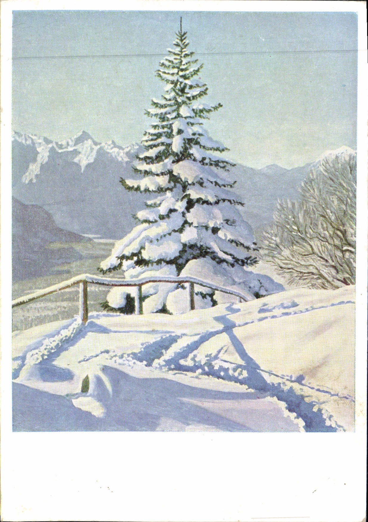 CPM Reve d'hiver Stegmann