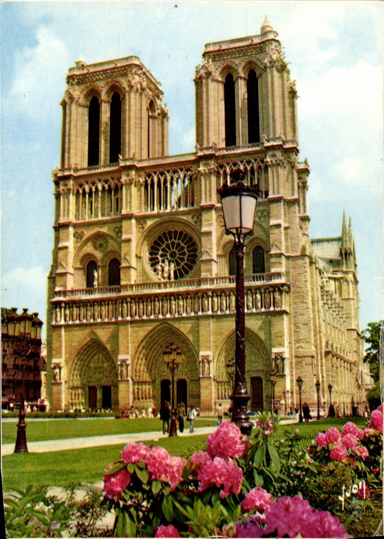 MODERN CARD Paris Notre Dame