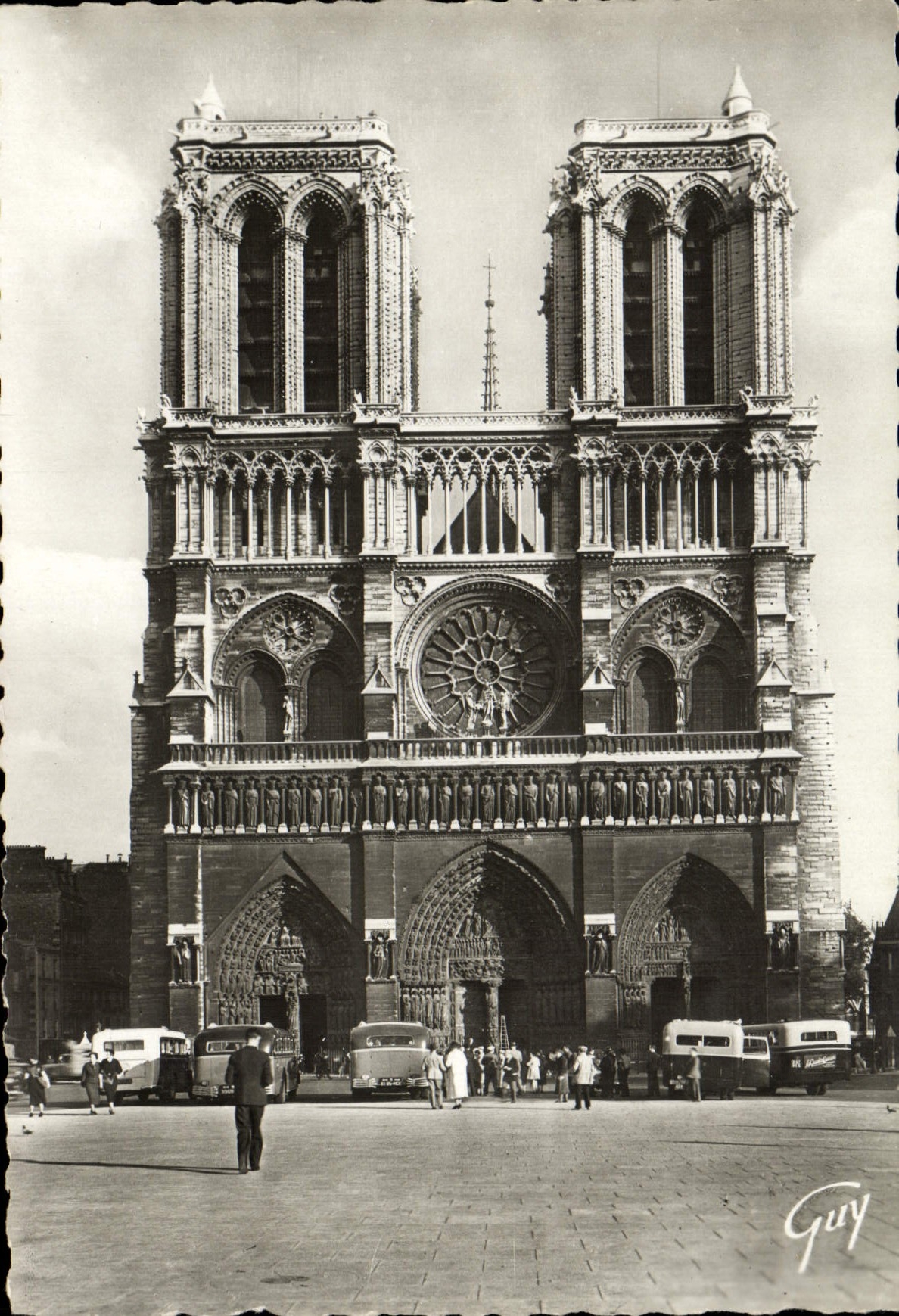 MODERN CARD Paris Notre Dame