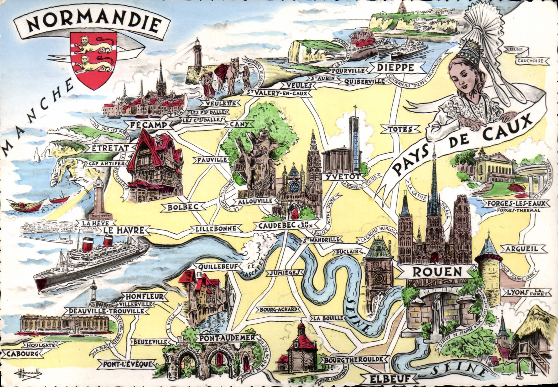 CPM Les Provinces Francaises Normandie Pays de Caux