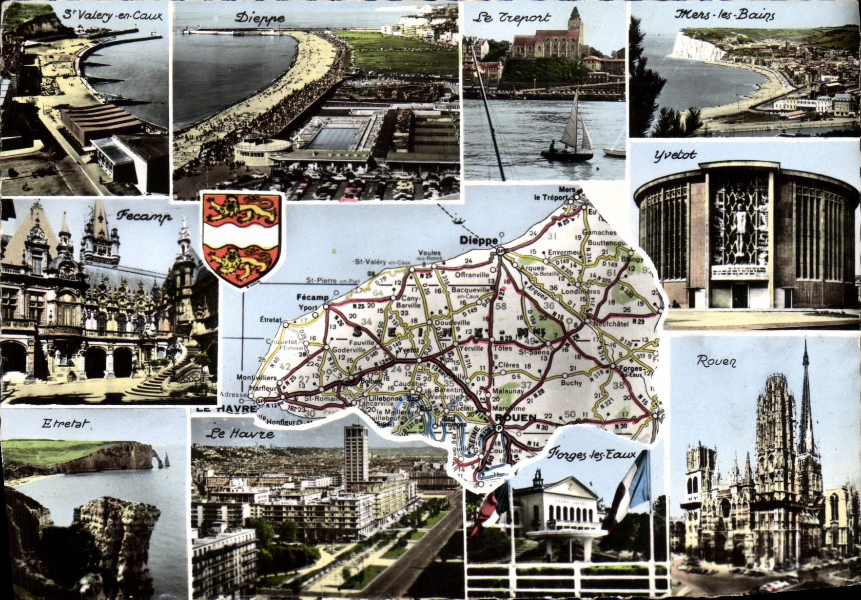 CPM La Seine Maritime