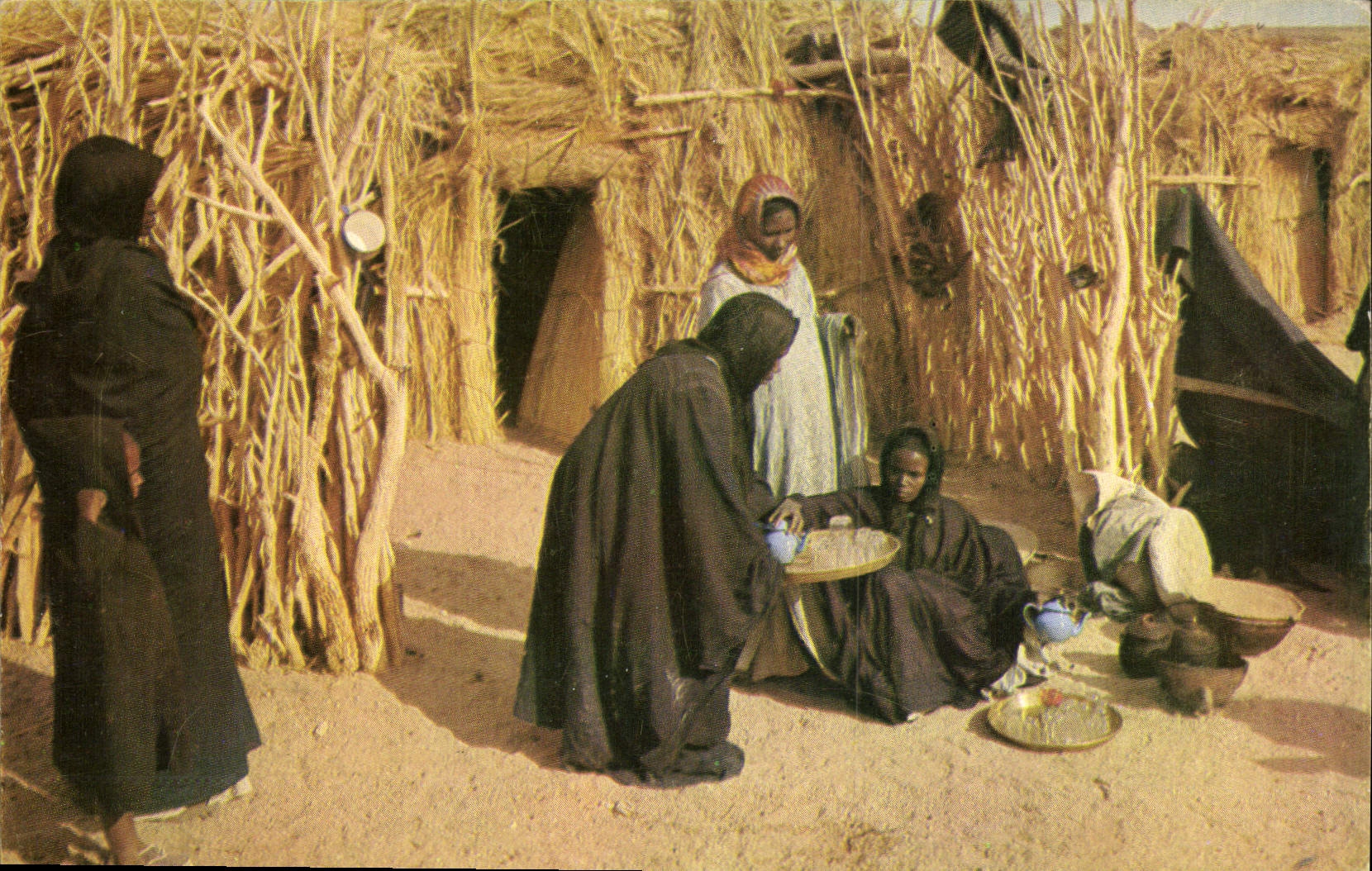 MODERN CARD Tamanrasset Women Of Amenokal