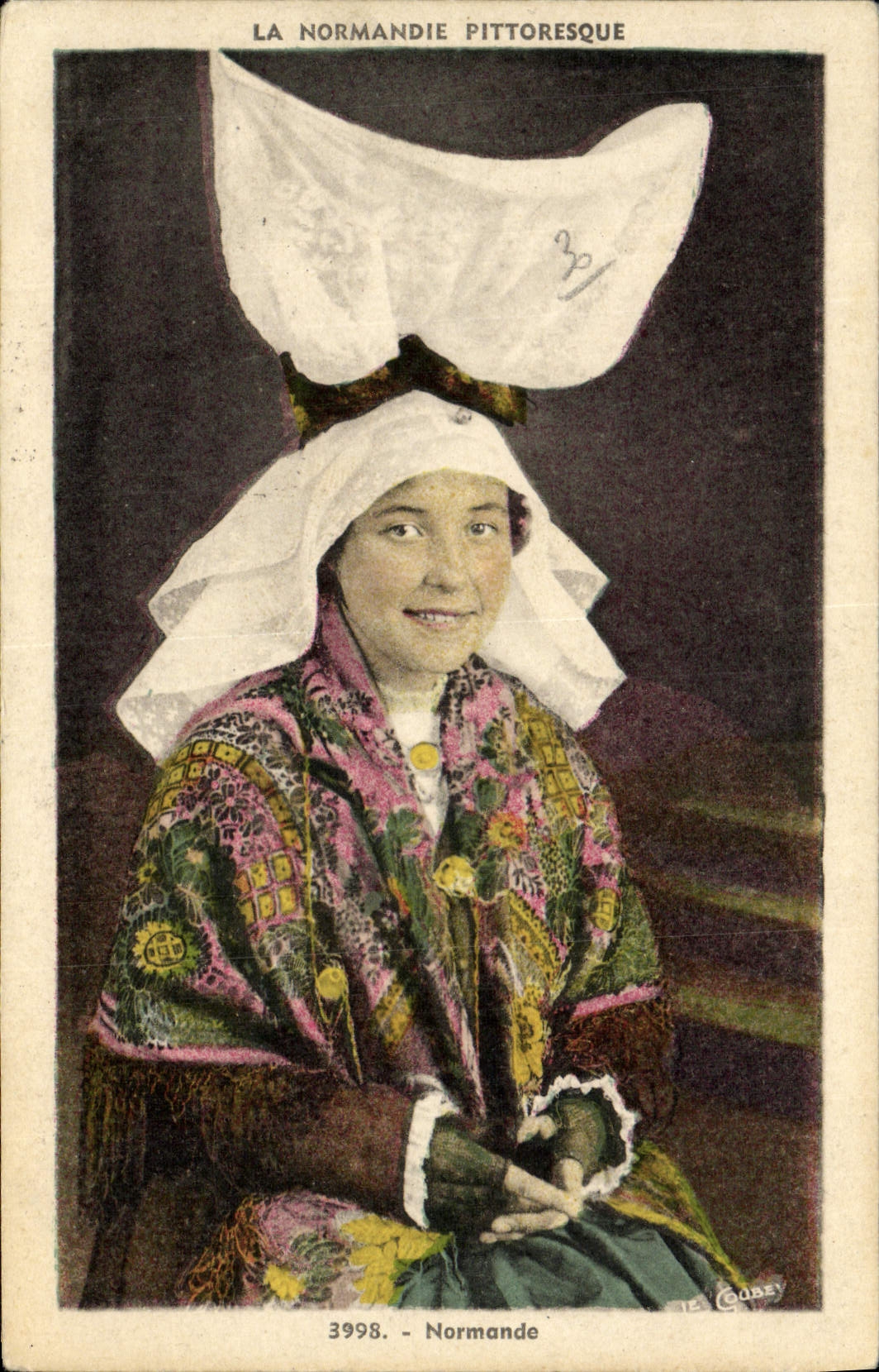 MODERN CARD Norman Woman Folklore