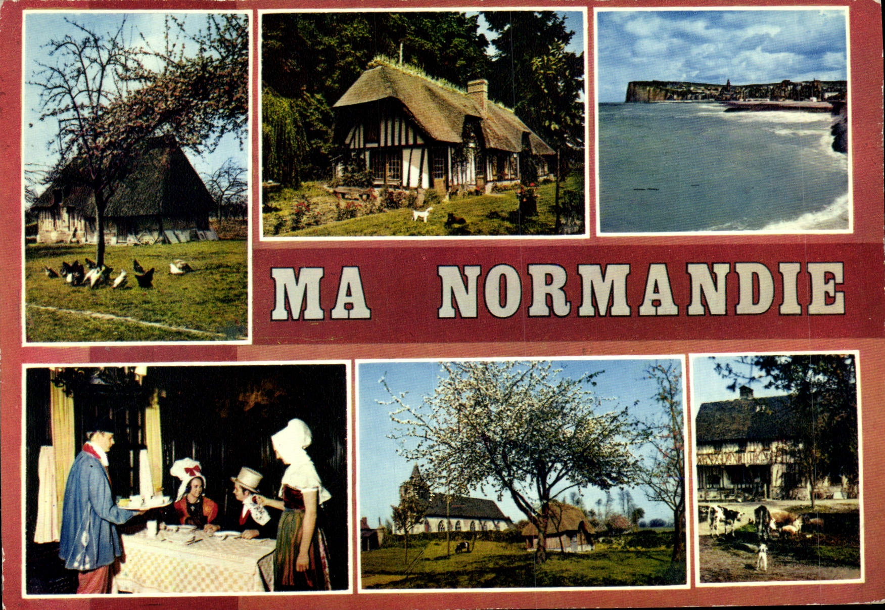 MODERN CARD Normandy Folklore
